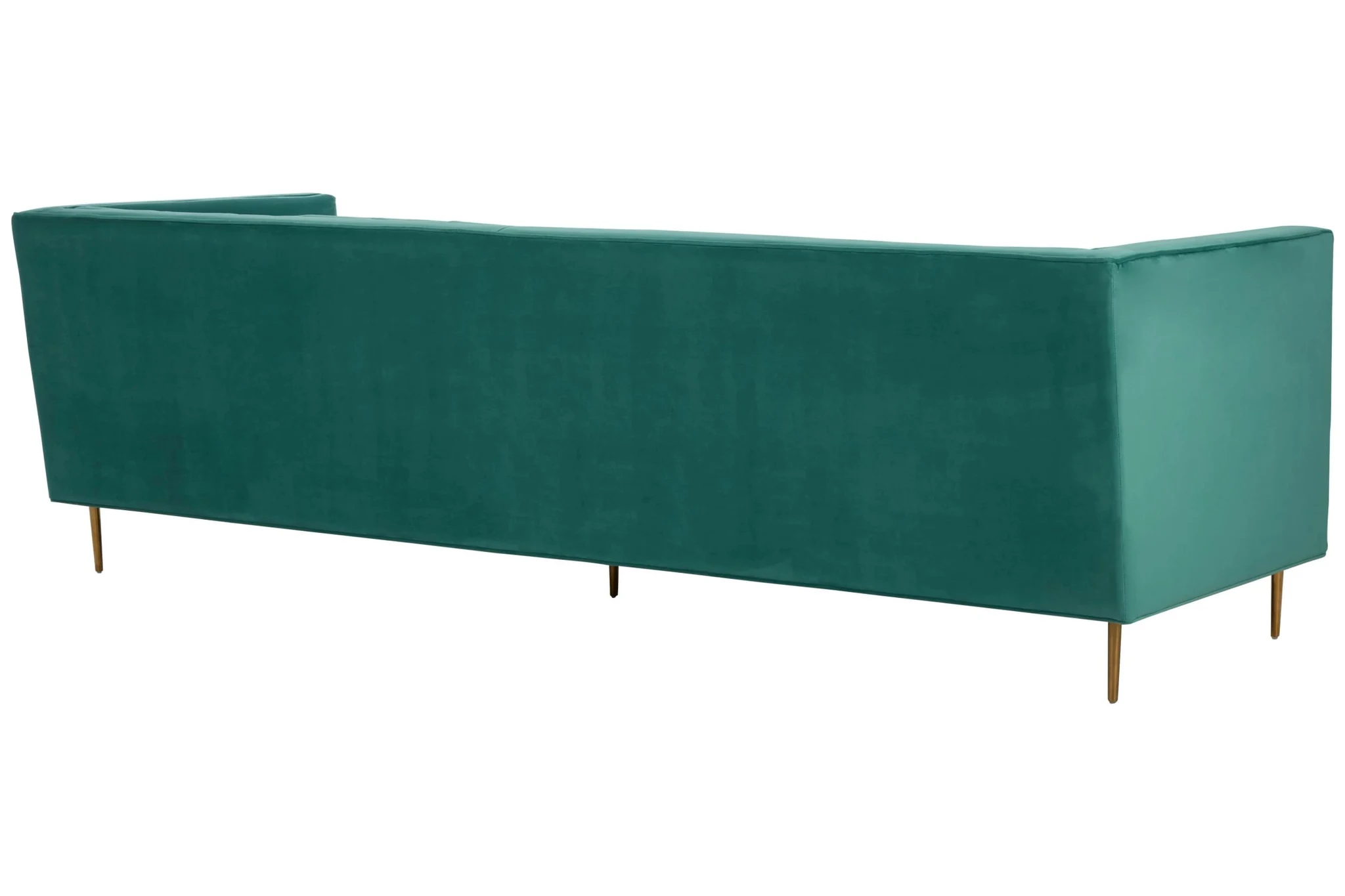Otylia Green Velvet 3 Seater Sofa - Seating, photo 4 of 8