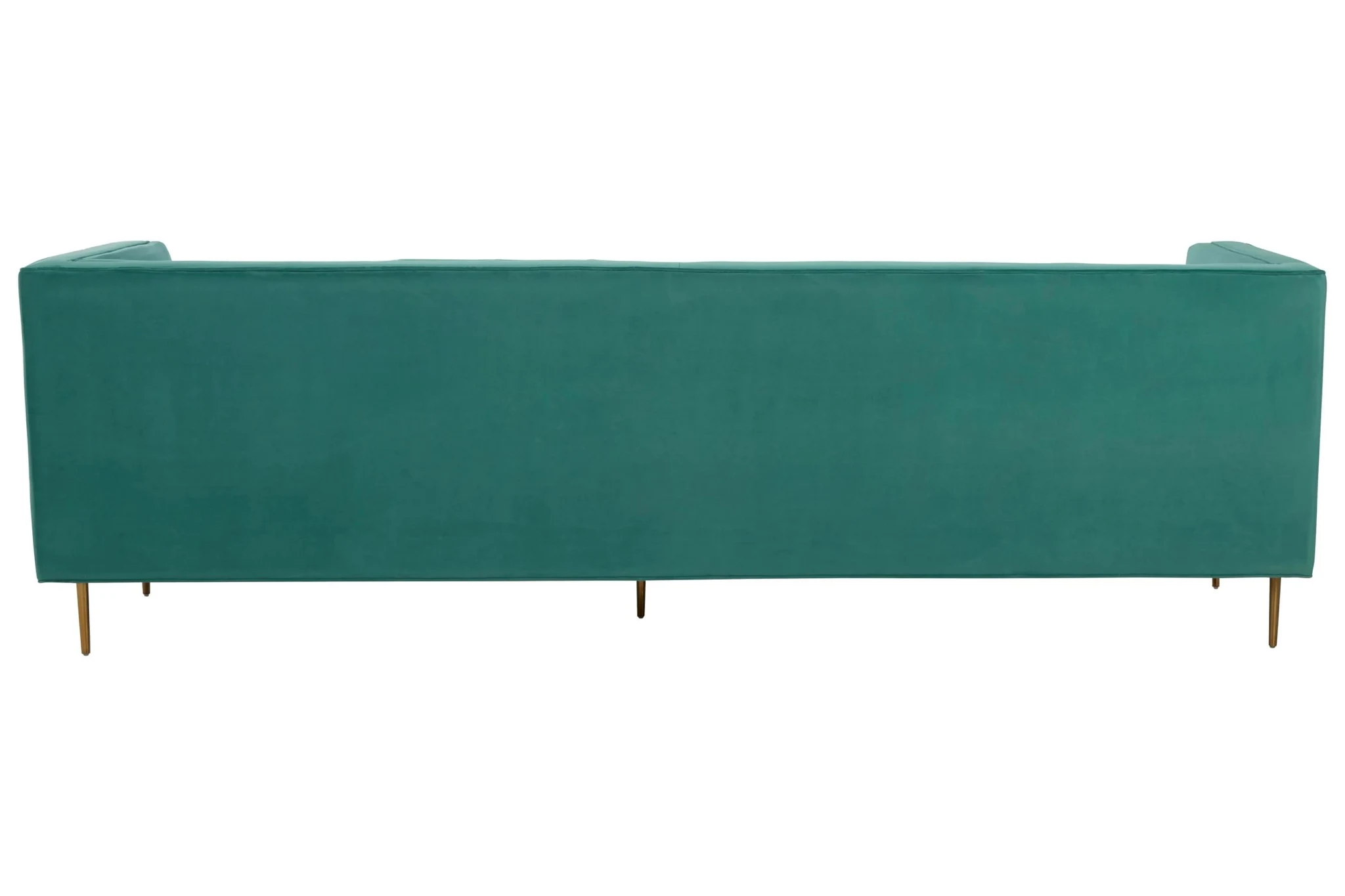 Otylia Green Velvet 3 Seater Sofa - Seating, photo 3 of 8