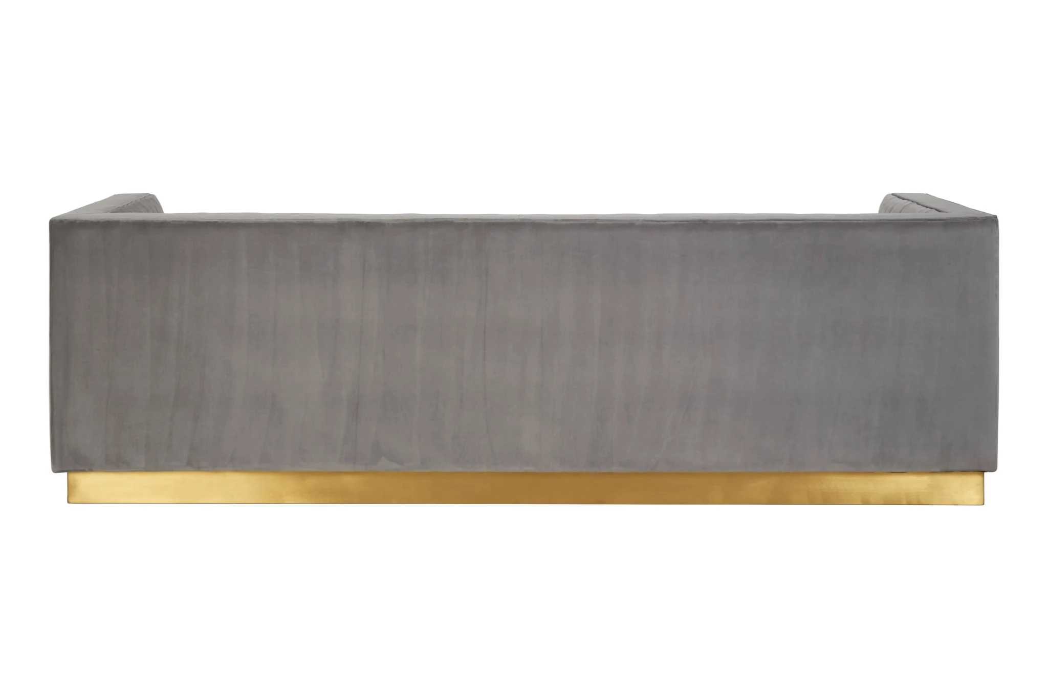 Opal Grey Velvet 3 Seat Sofa - Seating, photo 4 of 8