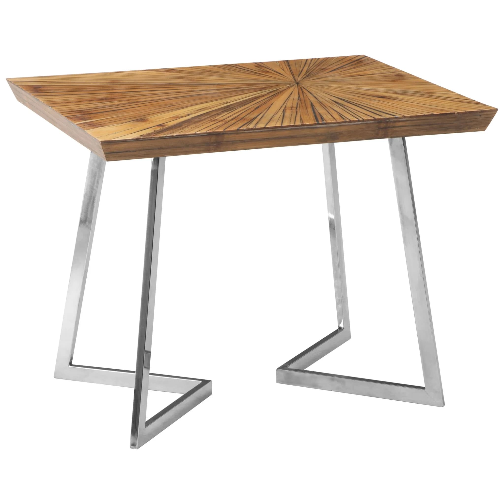 Gabar Natural Bamboo Side Table - Tables, photo 3 of 7