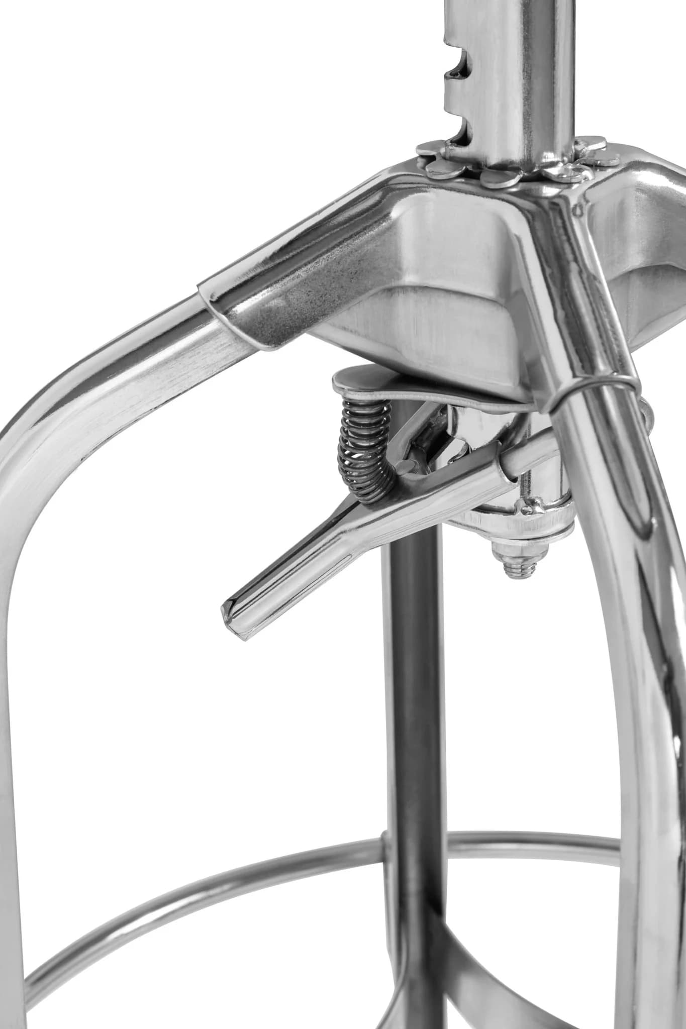 Gator Chrome Finish Adjustable Bar Stool - Seating, photo 4 of 5