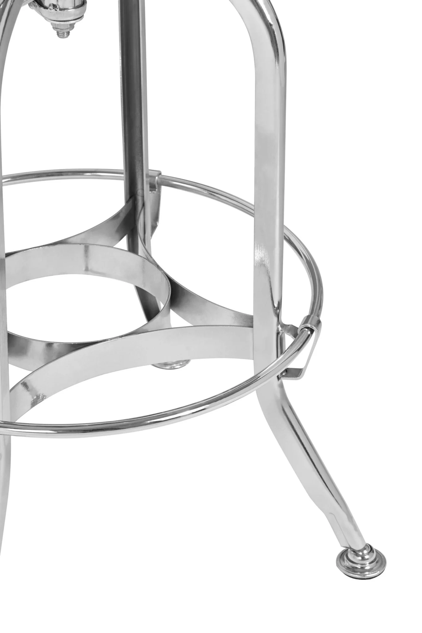 Gator Chrome Finish Adjustable Bar Stool - Seating, photo 3 of 5