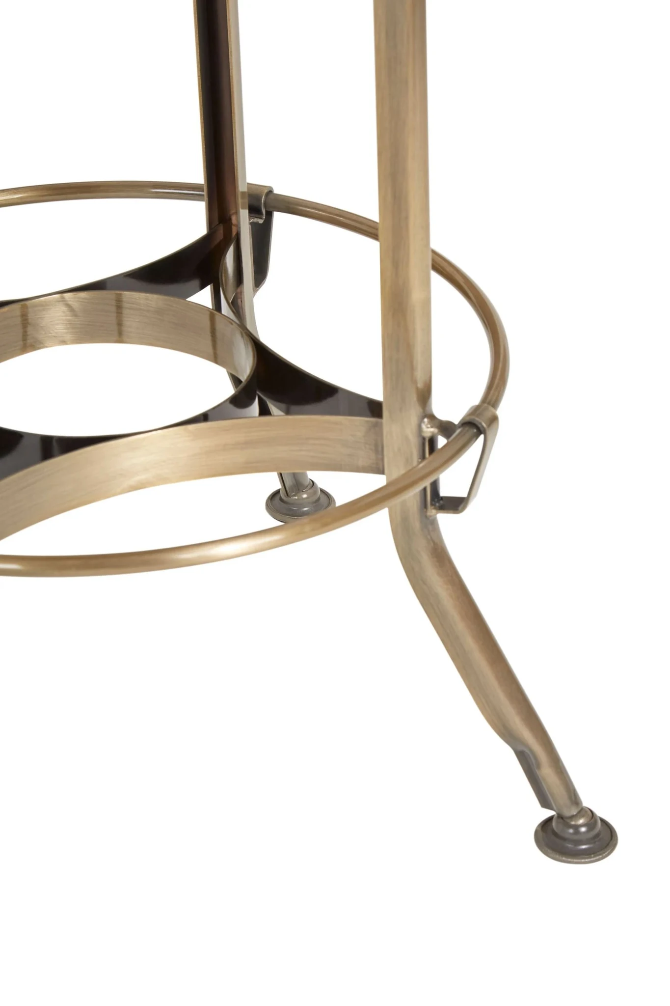 Gator Brass Finish Adjustable Bar Stool - Seating, photo 3 of 5