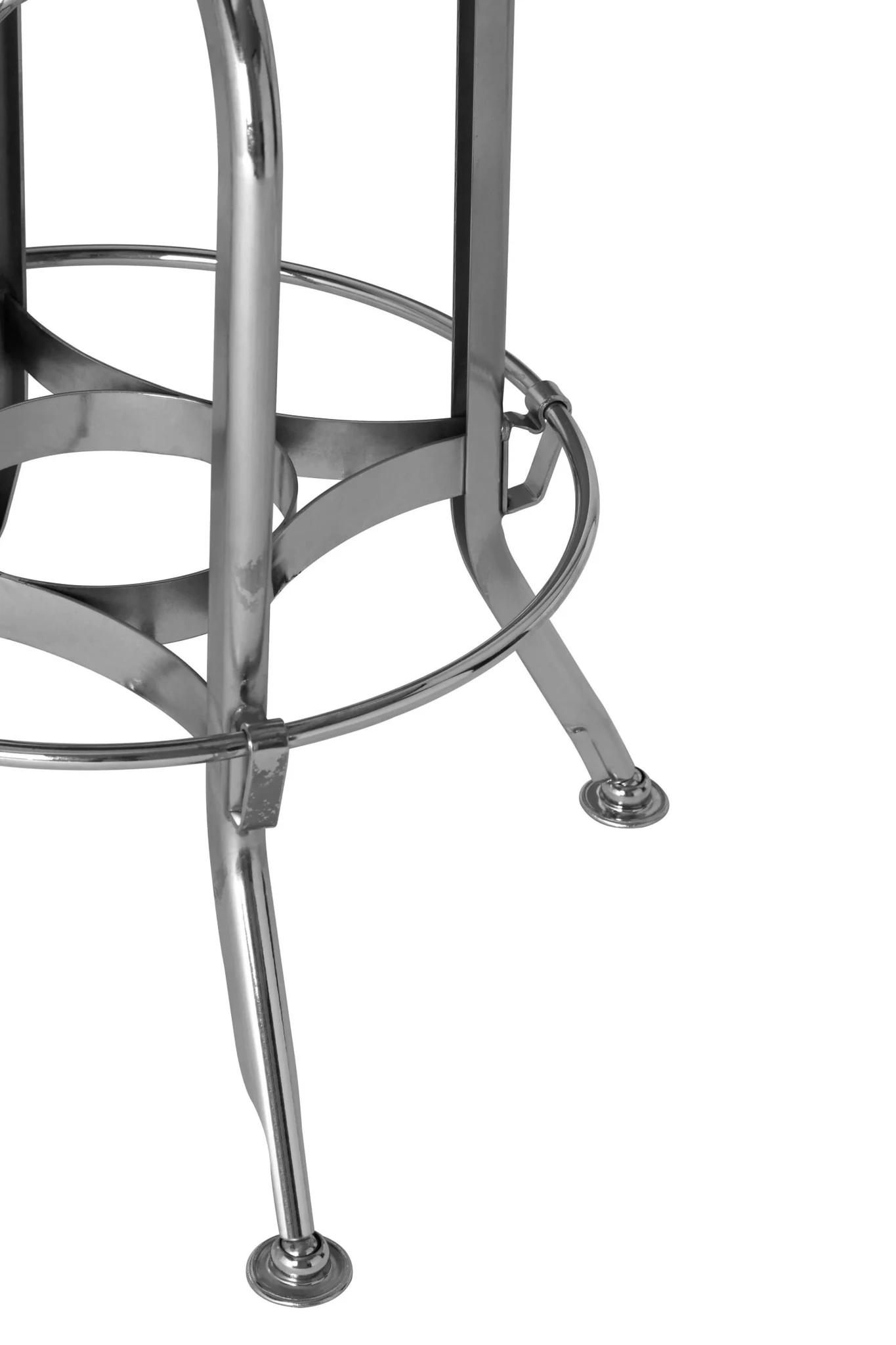 Gator Chrome and Ash Wood Adjustable Bar Stool - Seating, photo 4 of 6