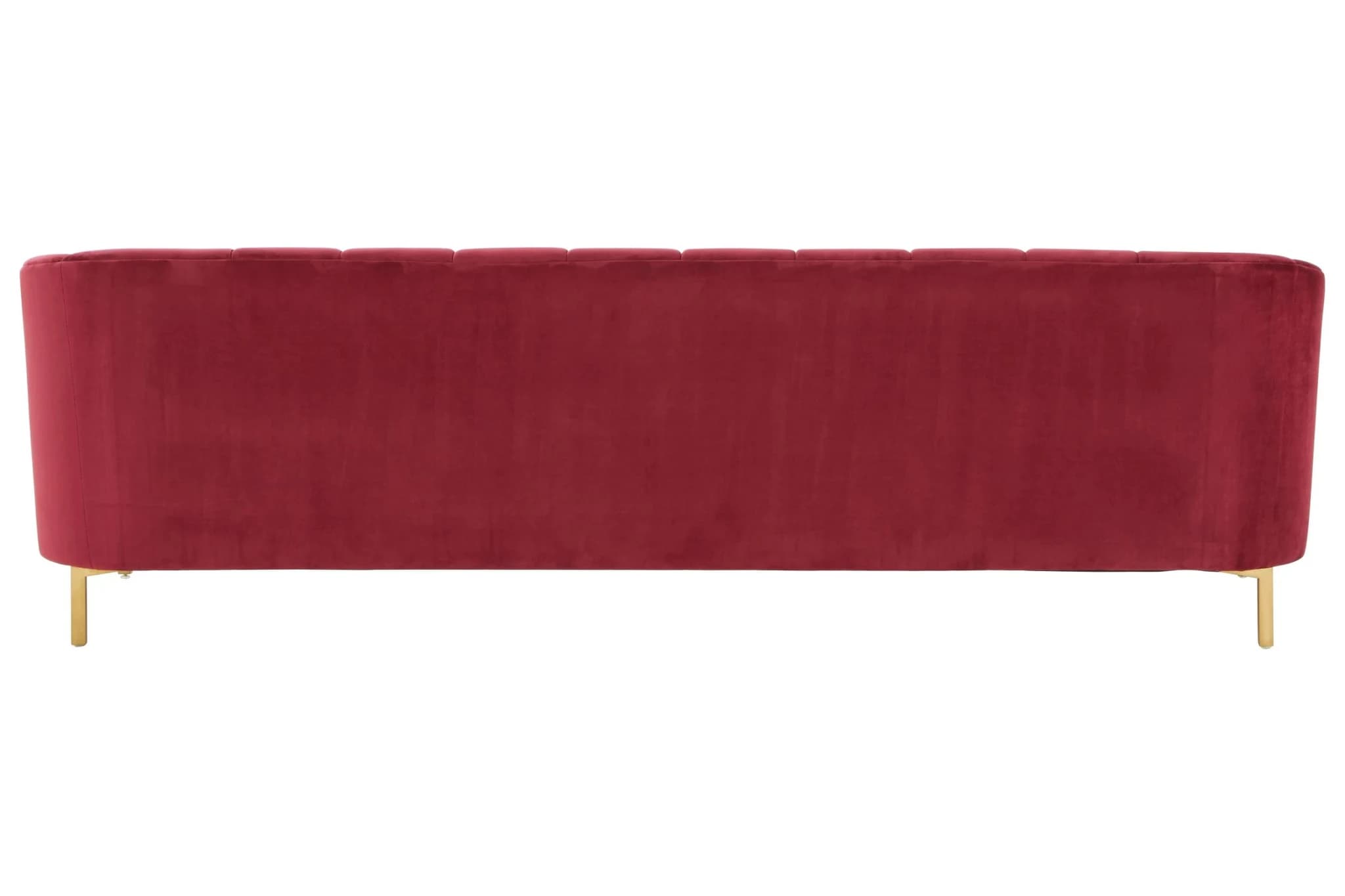 Bella 3 Seat Wine Velvet Sofa - Seating, photo 3 of 8