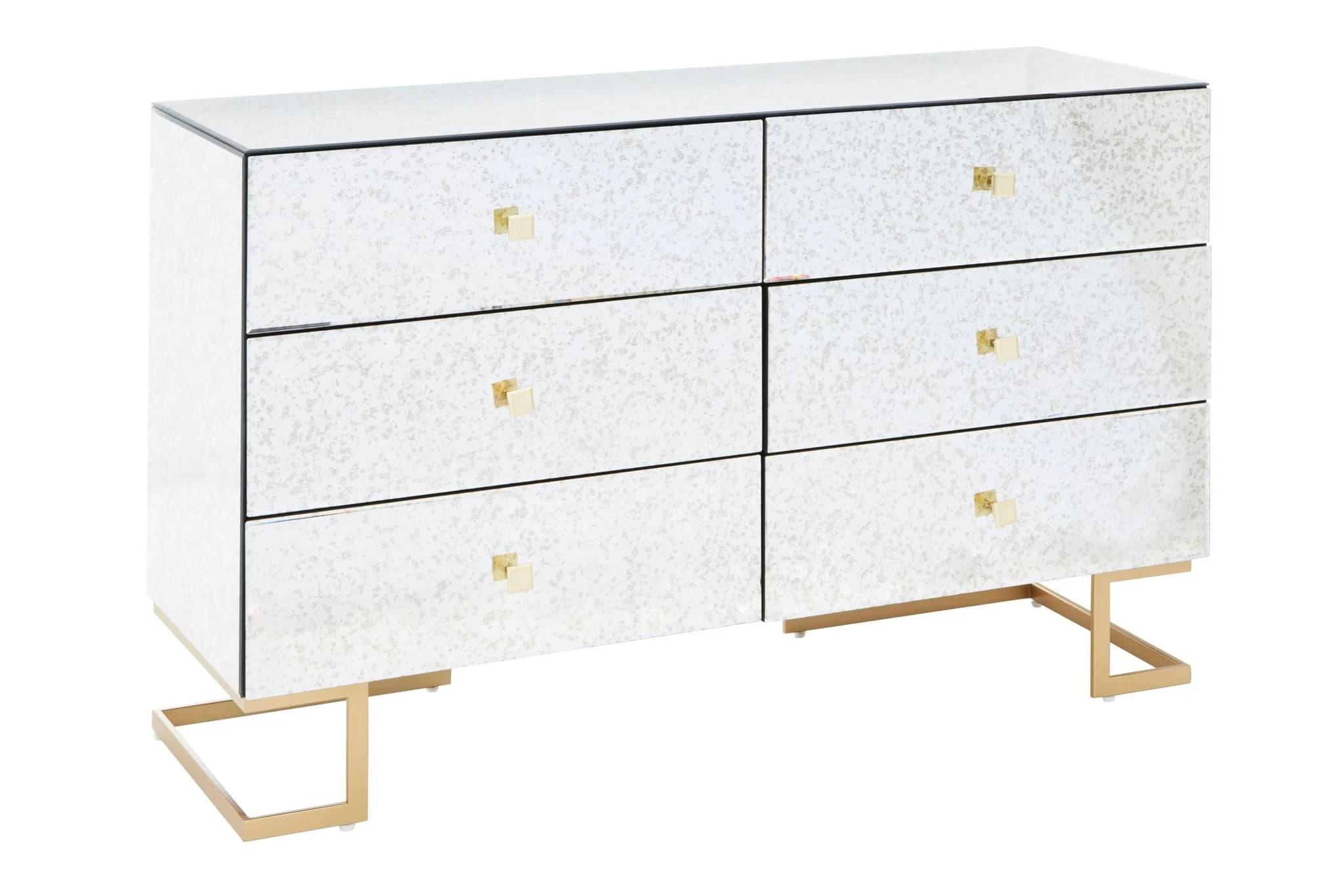 Kesena Mirrored Chest of Drawers - Furniture, photo 4 of 8