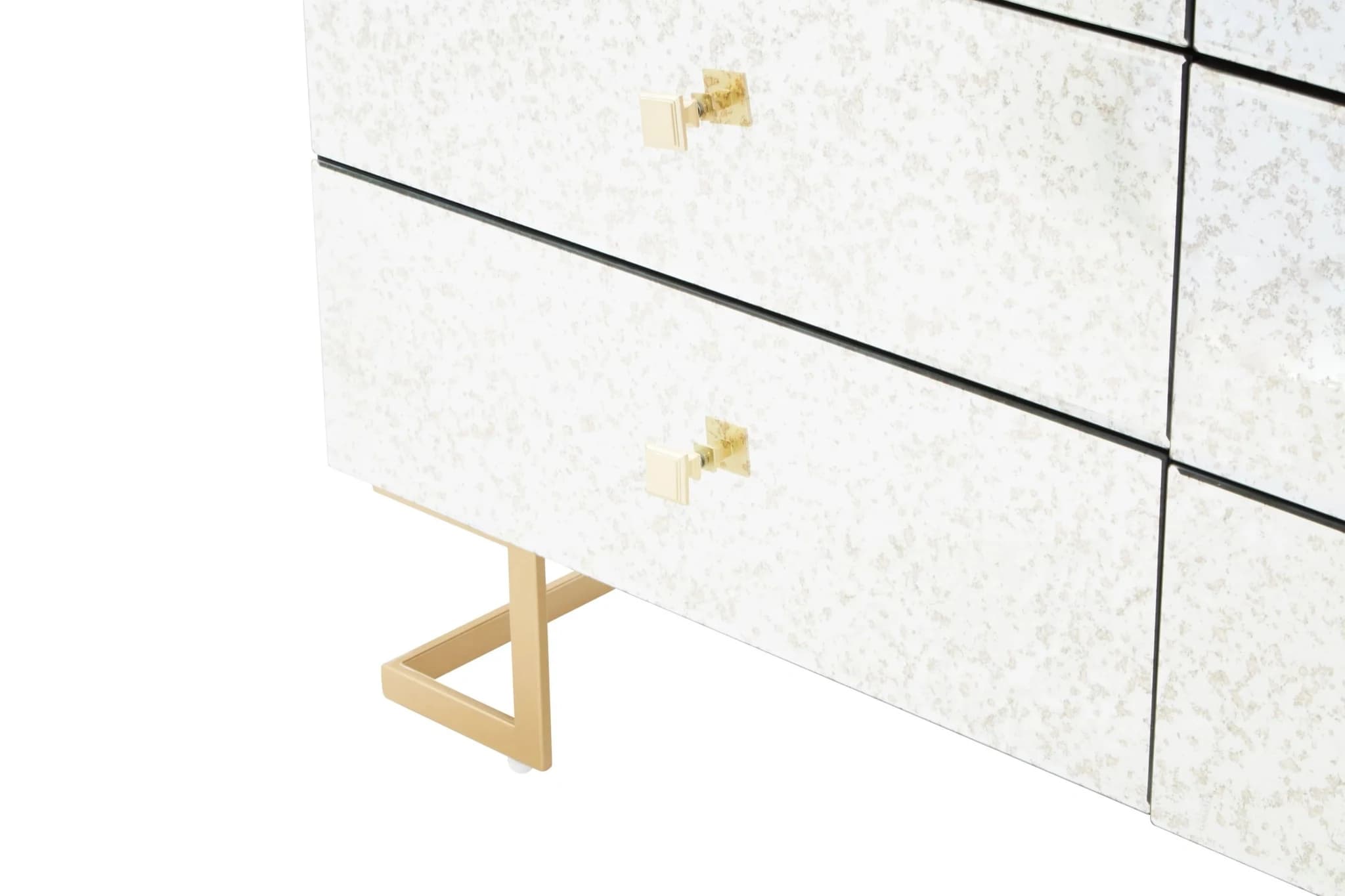 Kesena Mirrored Chest of Drawers - Furniture, photo 5 of 8