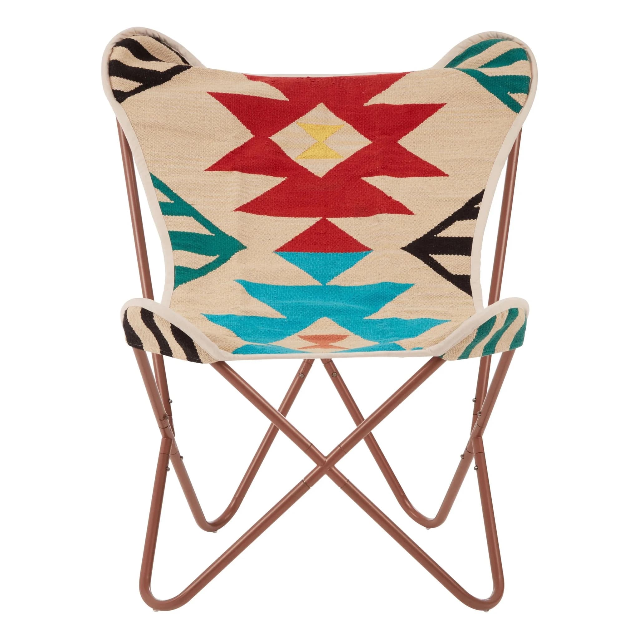 Cefena Multicolour Butterfly Chair - Seating, photo 4 of 7