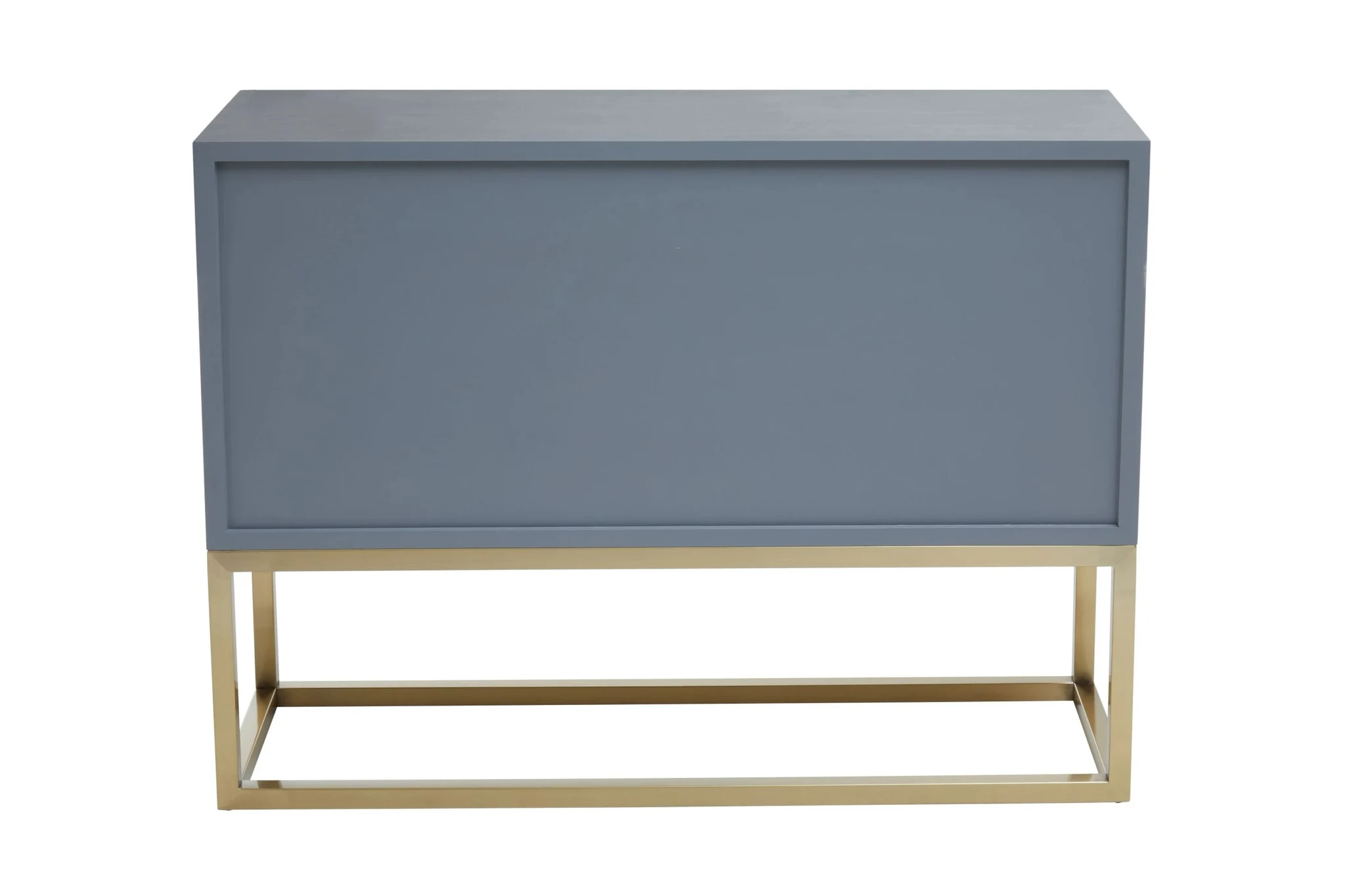 Deskey Grey Shagreen Effect Four Drawer Console Table - Tables, photo 5 of 8