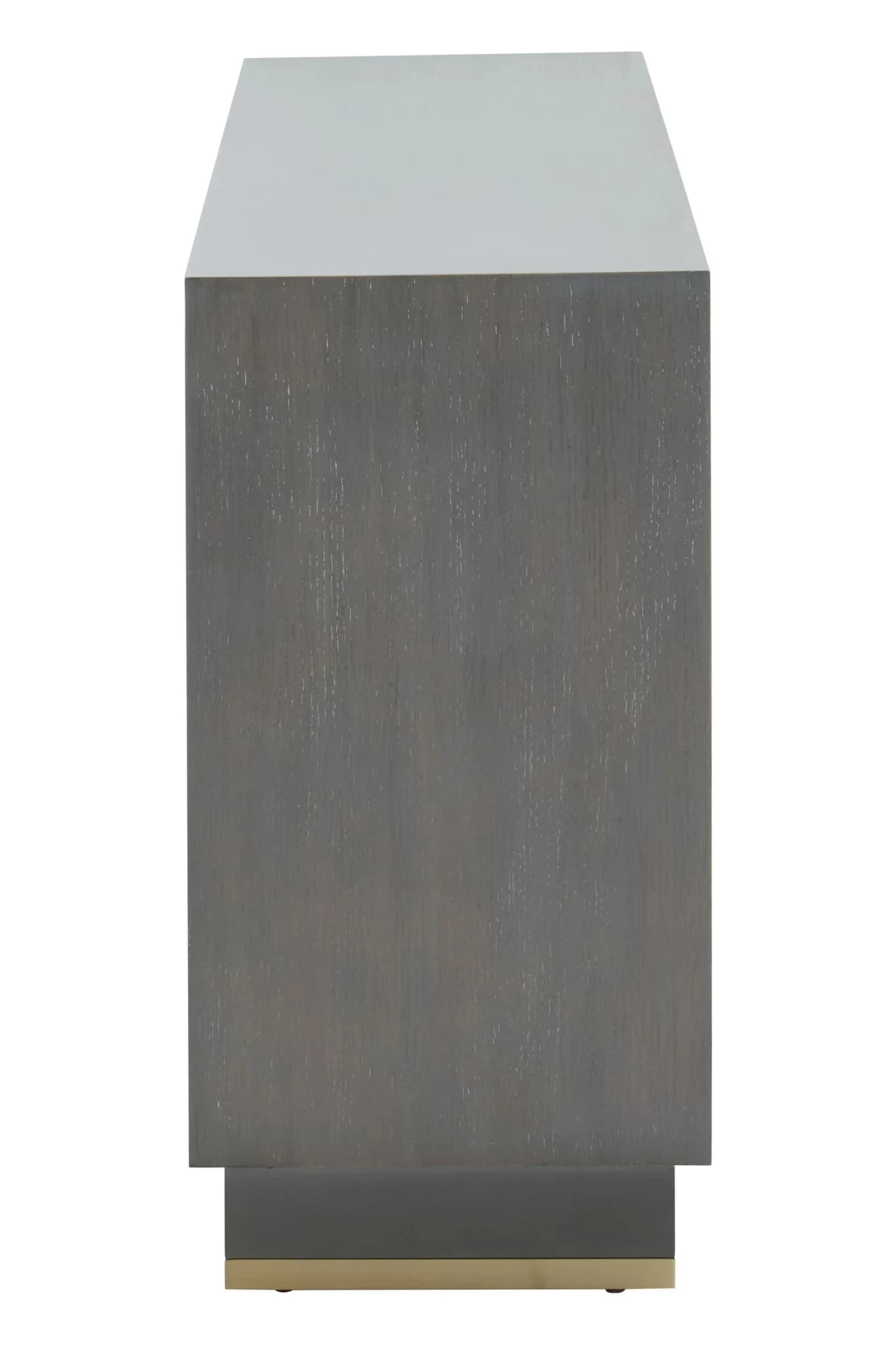Deskey Grey Shagreen Effect Three Drawer Sideboard - Bookcases & shelving, photo 5 of 8