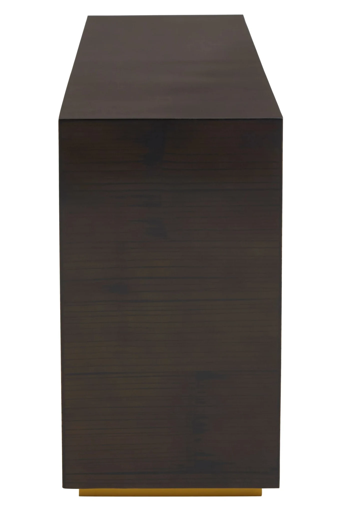 Gabelle Ebony and Natural Bamboo Console Table - Tables, photo 2 of 7