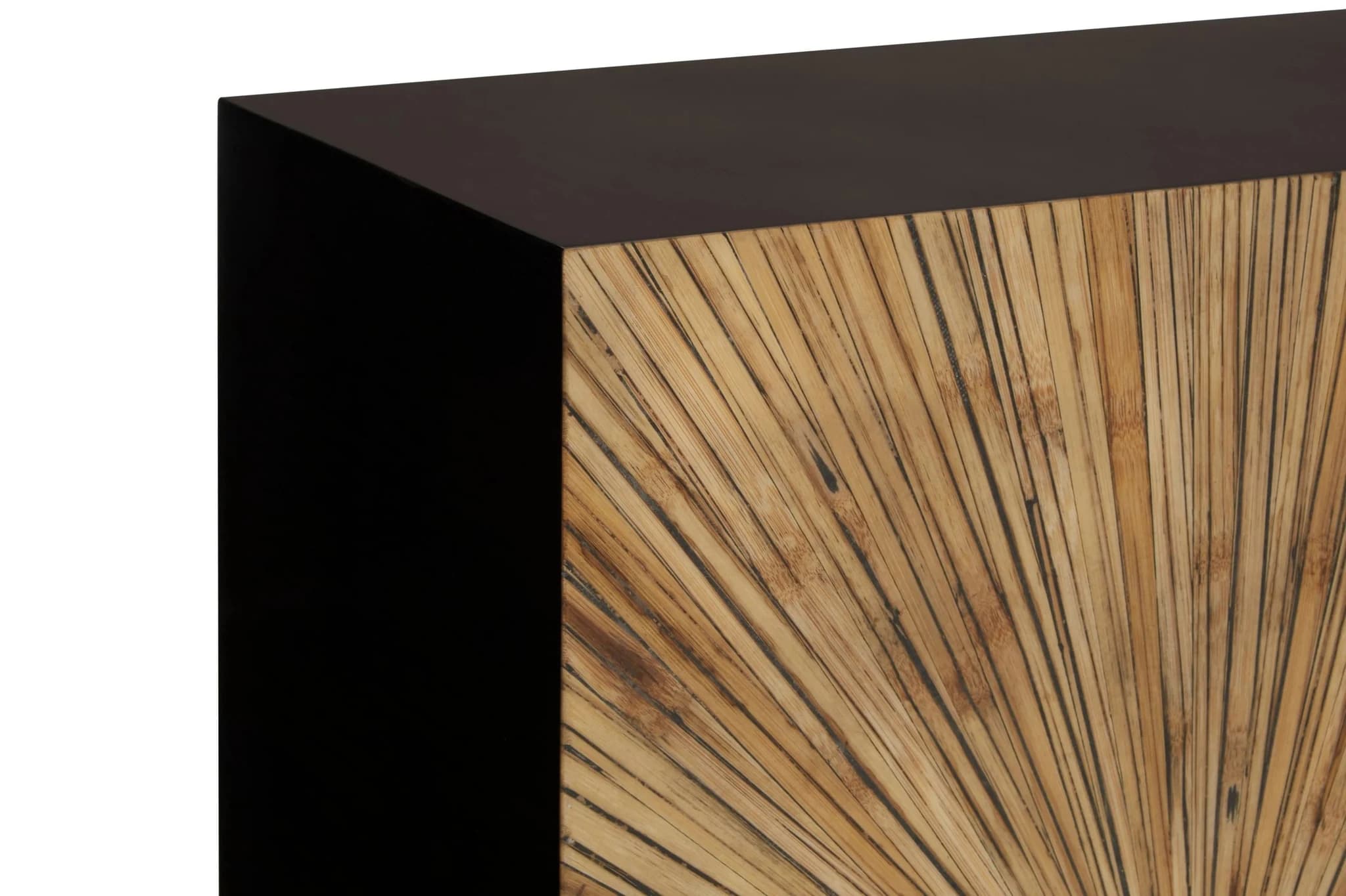 Gabelle Ebony and Natural Bamboo Console Table - Tables, photo 7 of 7