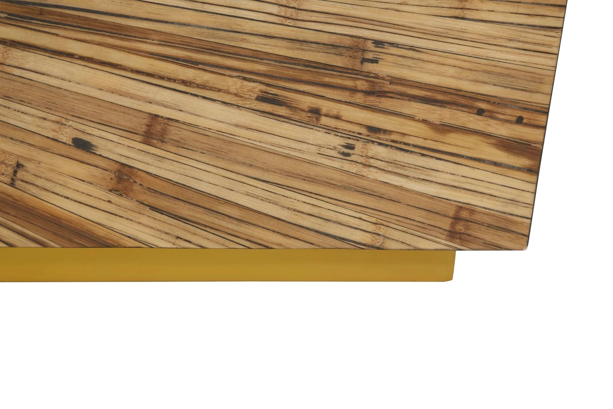 Gabelle Ebony and Natural Bamboo Console Table - Tables, photo 4 of 7