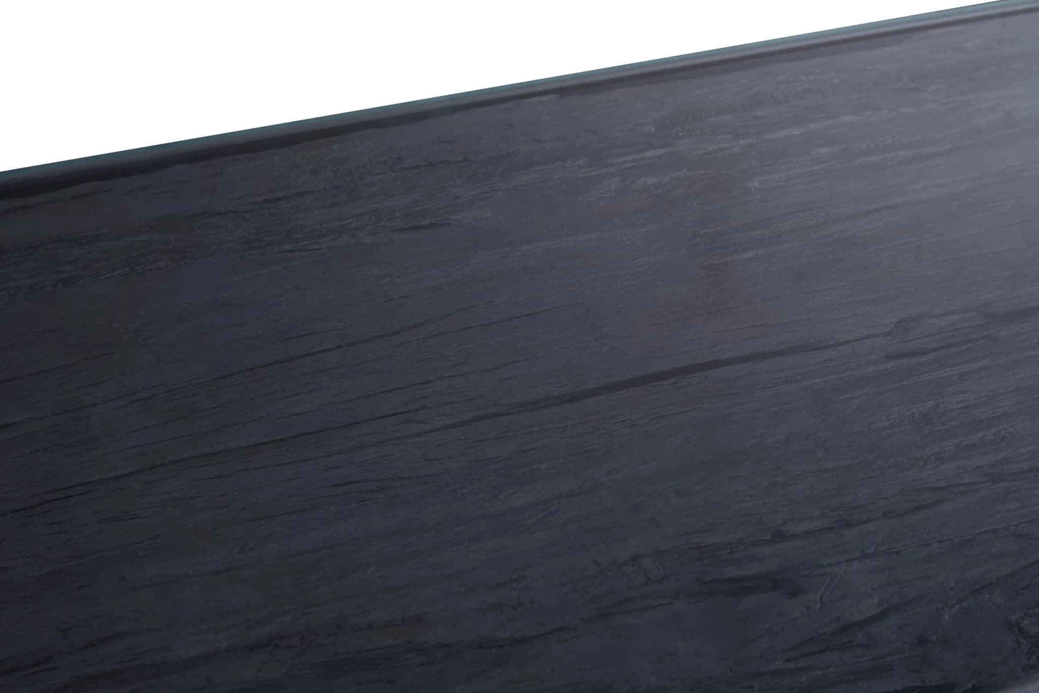 Kerala Black Recycled Wood Console Table with Curved Legs - Tables, photo 4 of 7
