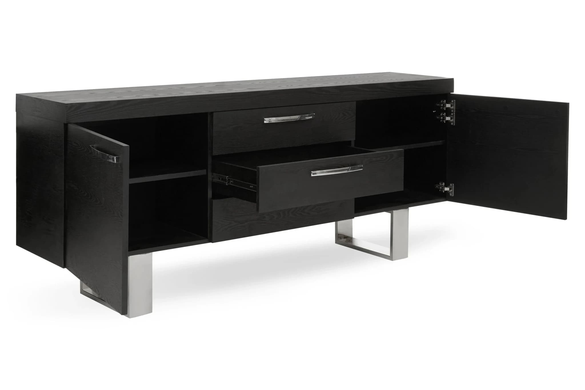 Ulmus Black Elm Wood Sideboard - Bookcases & shelving, photo 6 of 8