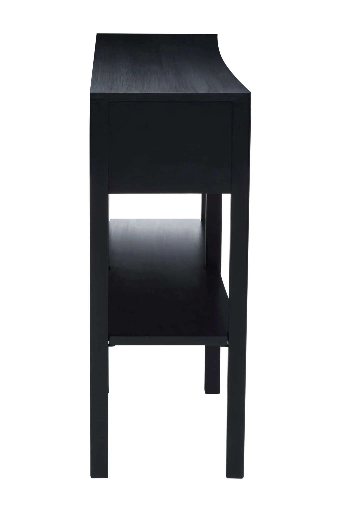 Corso Black Console Table with Rattan Drawers - Tables, photo 4 of 8