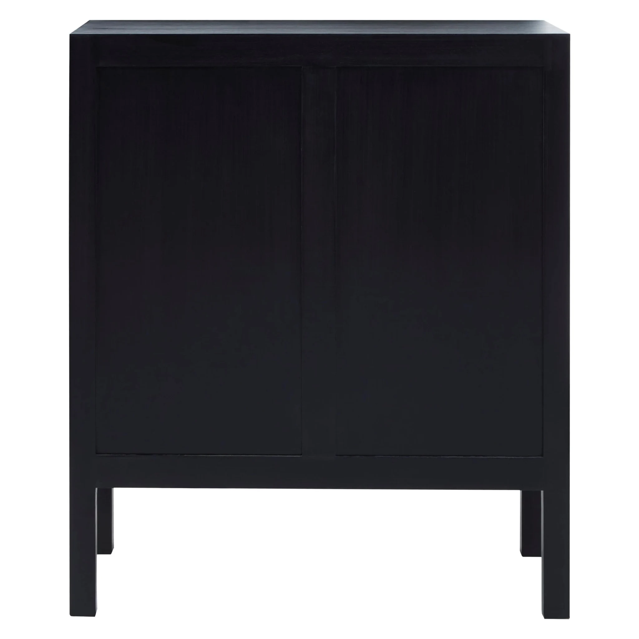 Corso Black Sideboard with Two Rattan Doors - Bookcases & shelving, photo 6 of 8