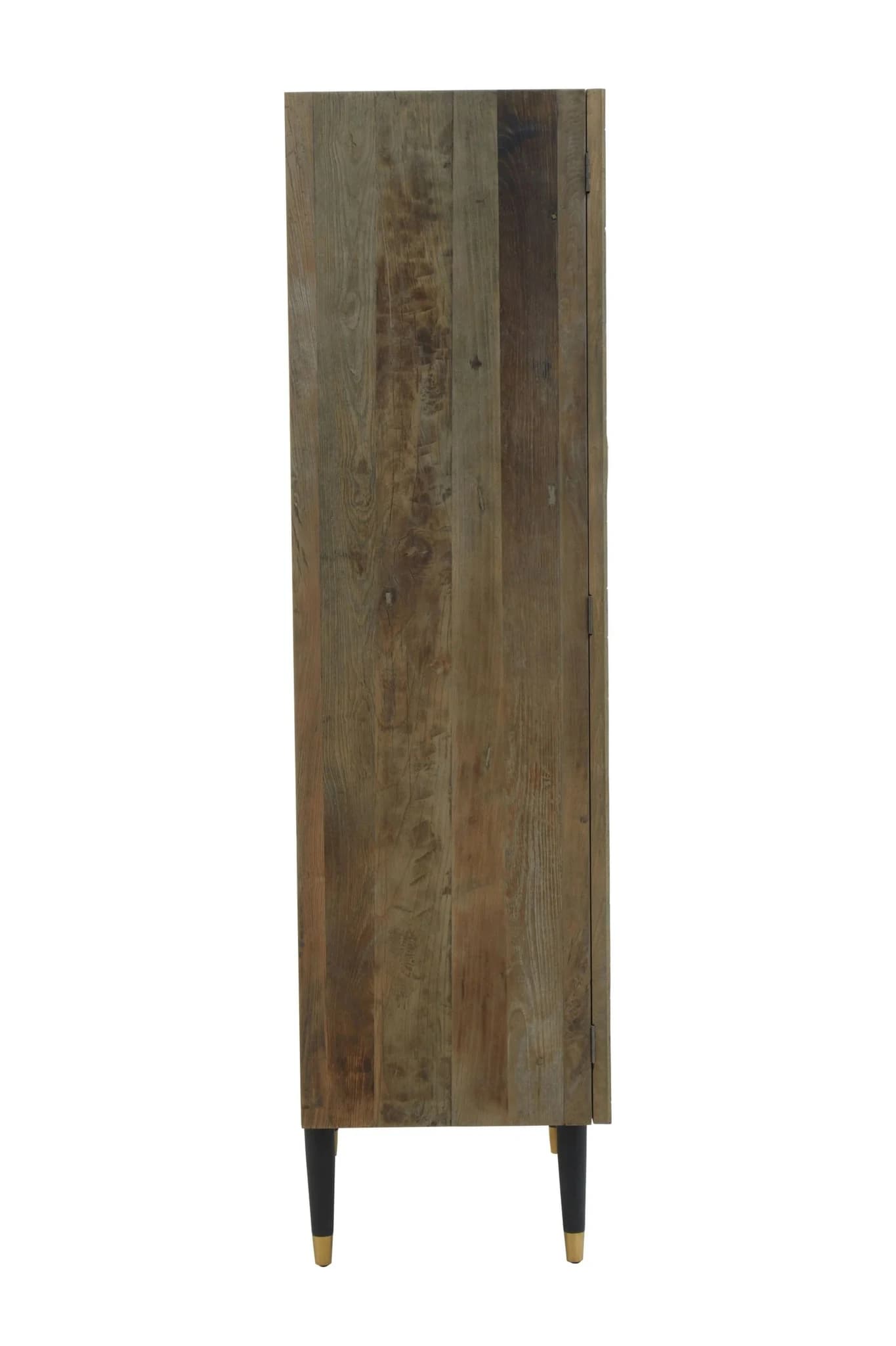 Malay Recycled Elm Wood Tall Cabinet - Bookcases & shelving, photo 3 of 8