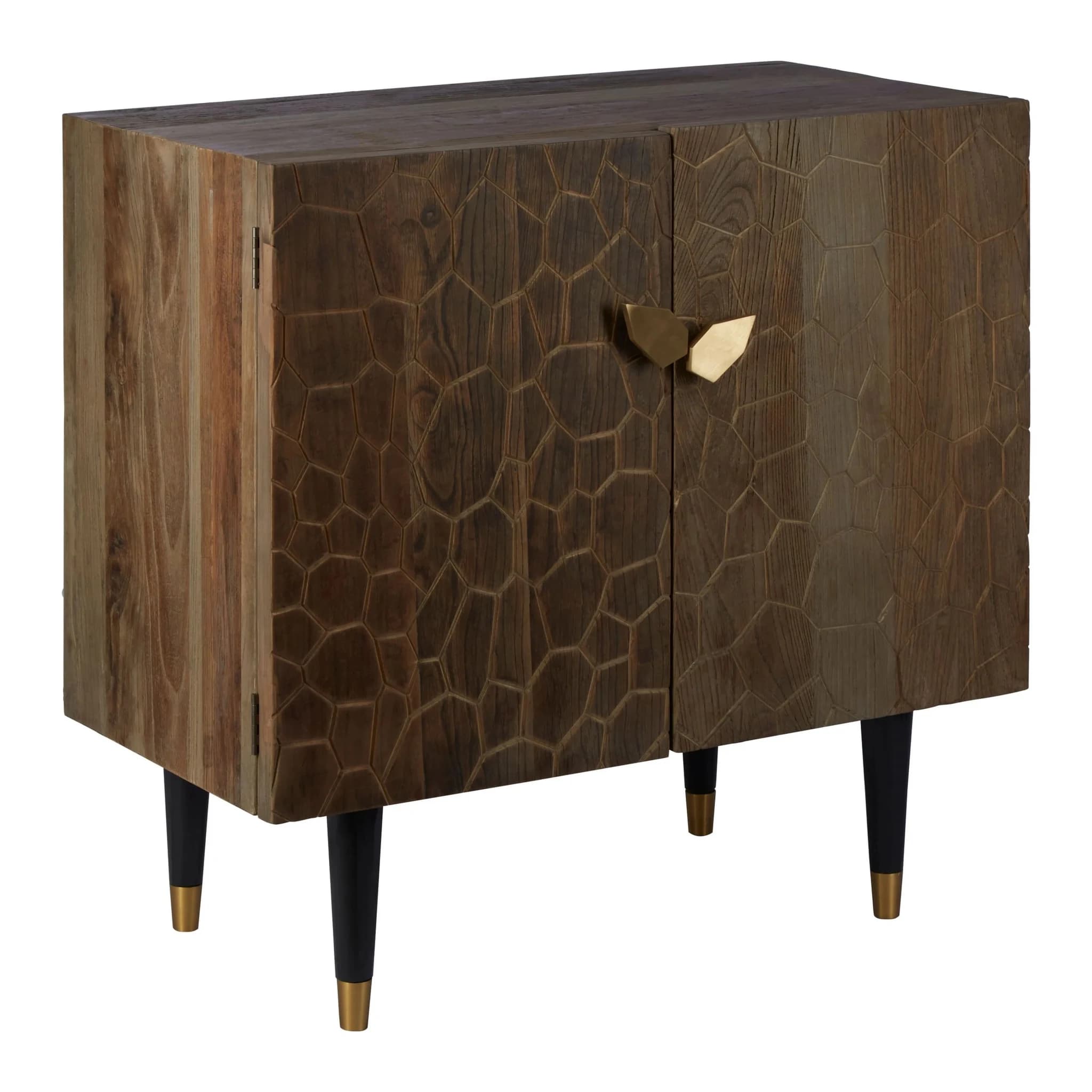 Malay Recycled Elm Wood 2 Door Sideboard - Bookcases & shelving, photo 6 of 8