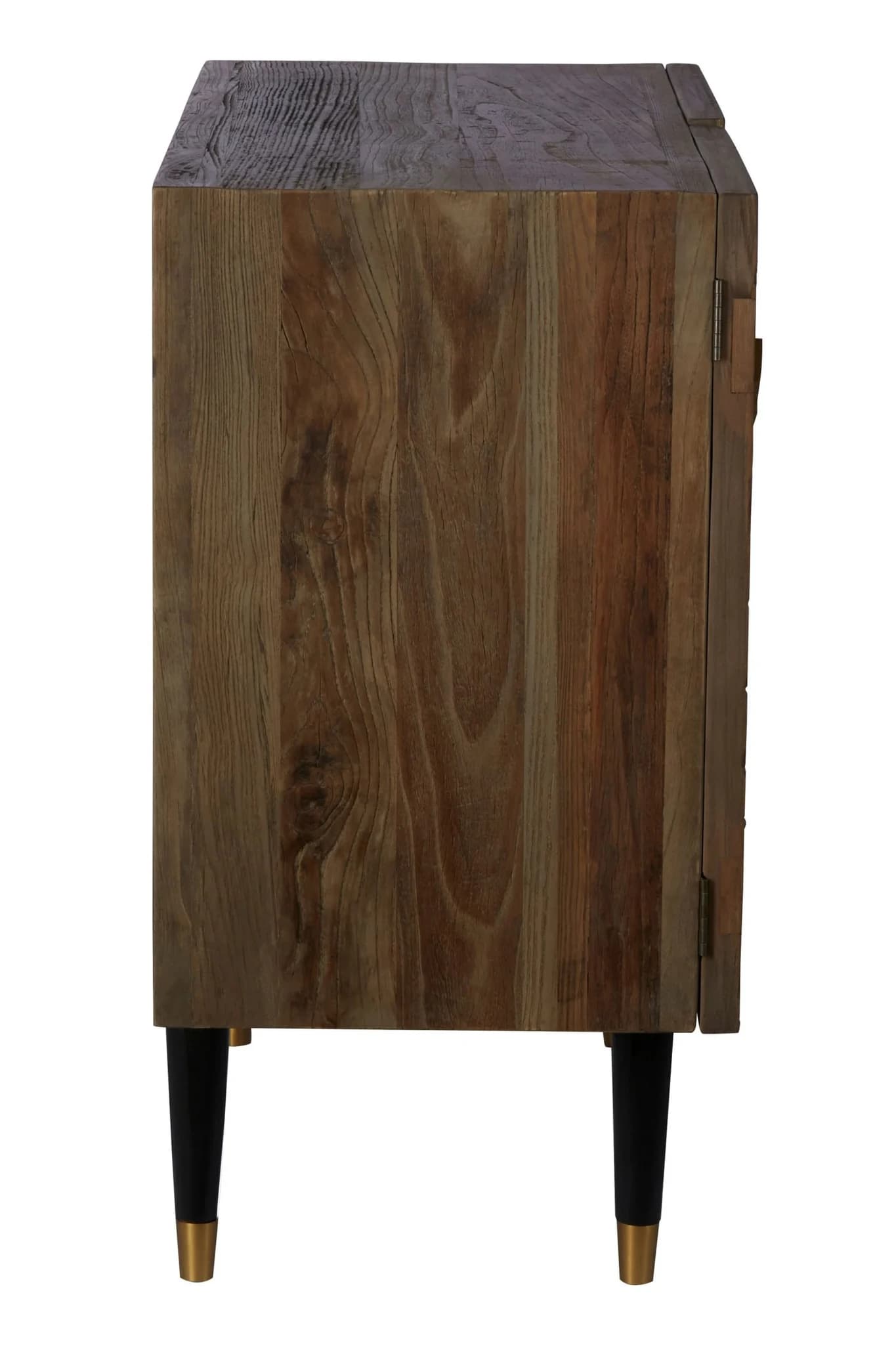 Malay Recycled Elm Wood 2 Door Sideboard - Bookcases & shelving, photo 5 of 8
