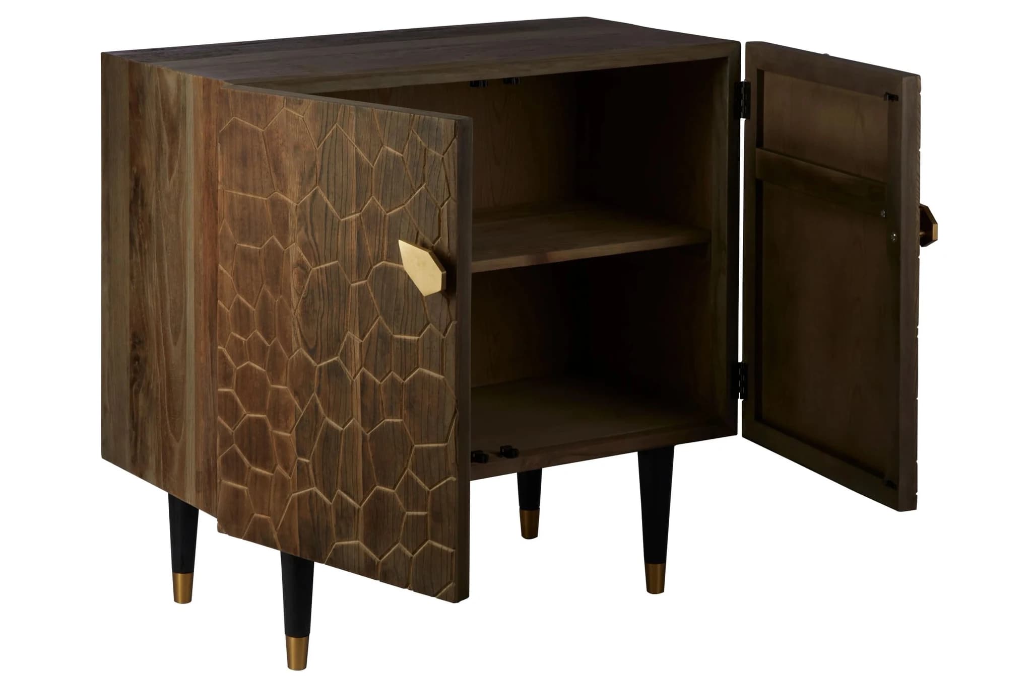 Malay Recycled Elm Wood 2 Door Sideboard - Bookcases & shelving, photo 3 of 8