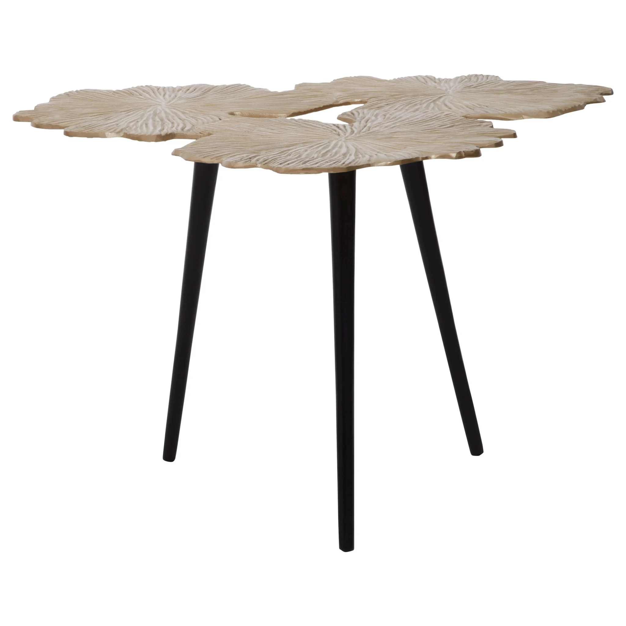 Prato Gingko Gold Top Large Side Table - Tables, photo 5 of 8