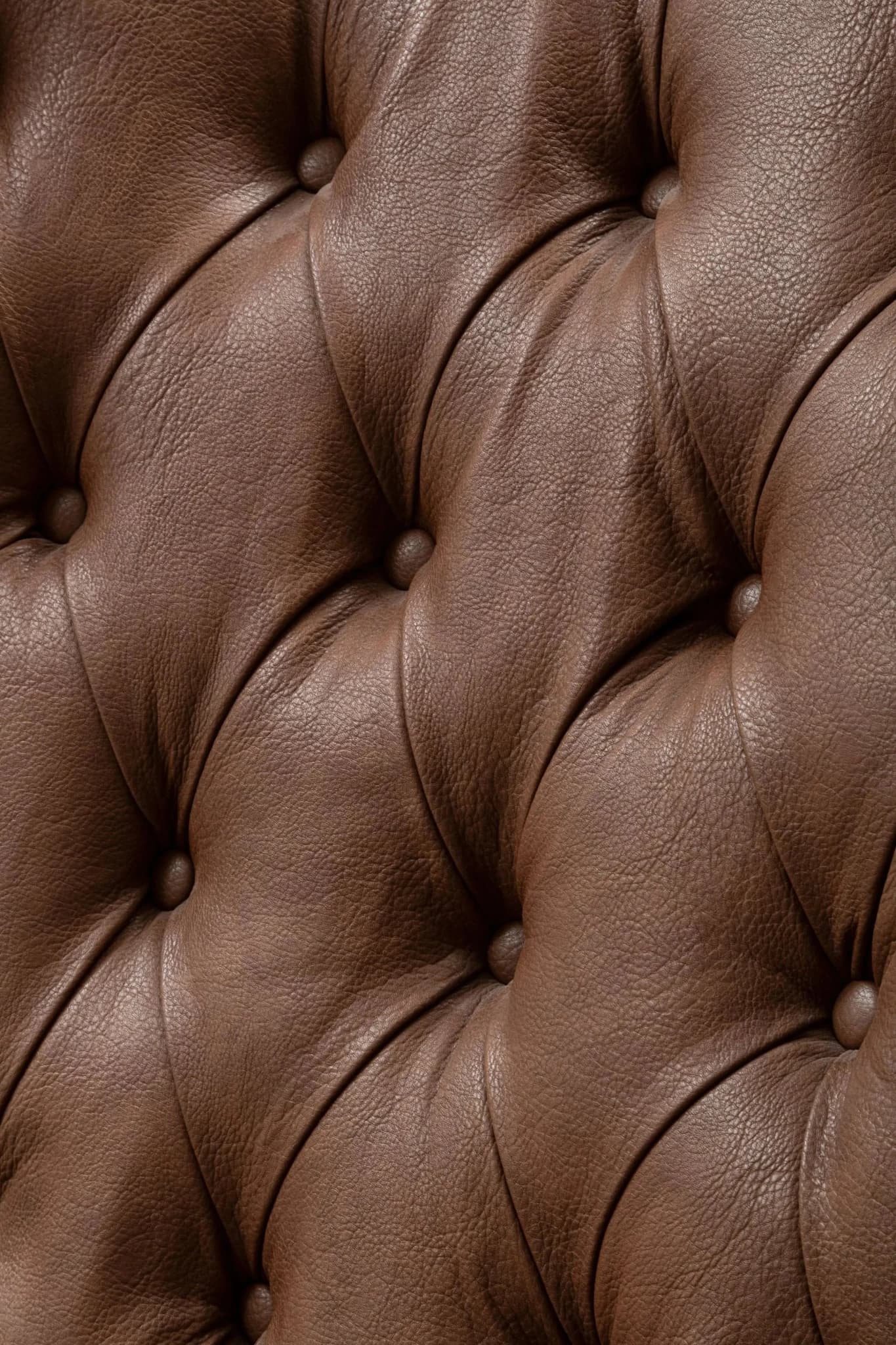 Vinsi Brown Leather Effect Chair With Winged Back - Seating, photo 7 of 8