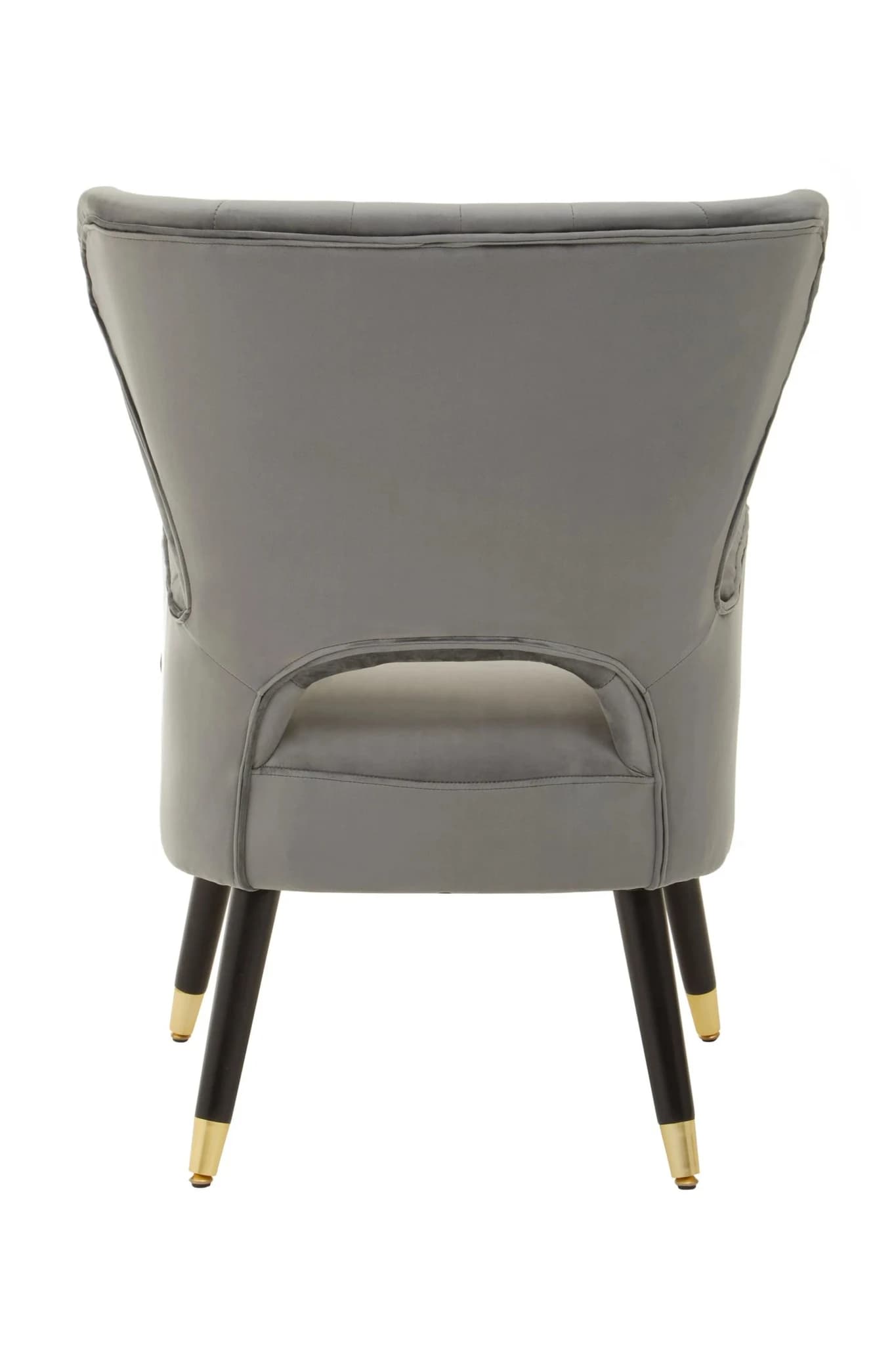 Sloan Grey Velvet Armchair - Seating, photo 2 of 8