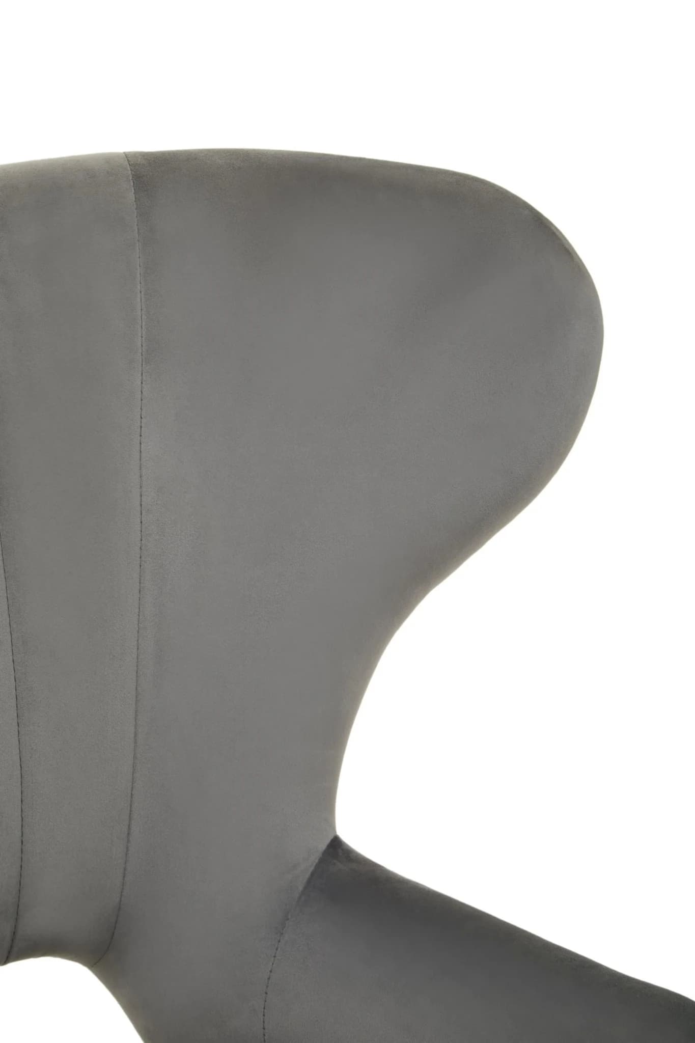 Sloan Grey Velvet Armchair - Seating, photo 7 of 8