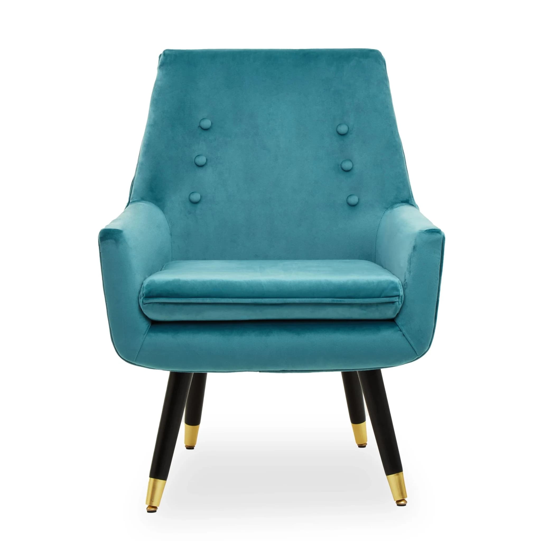 Sara Green Velvet Armchair - Seating, photo 2 of 2