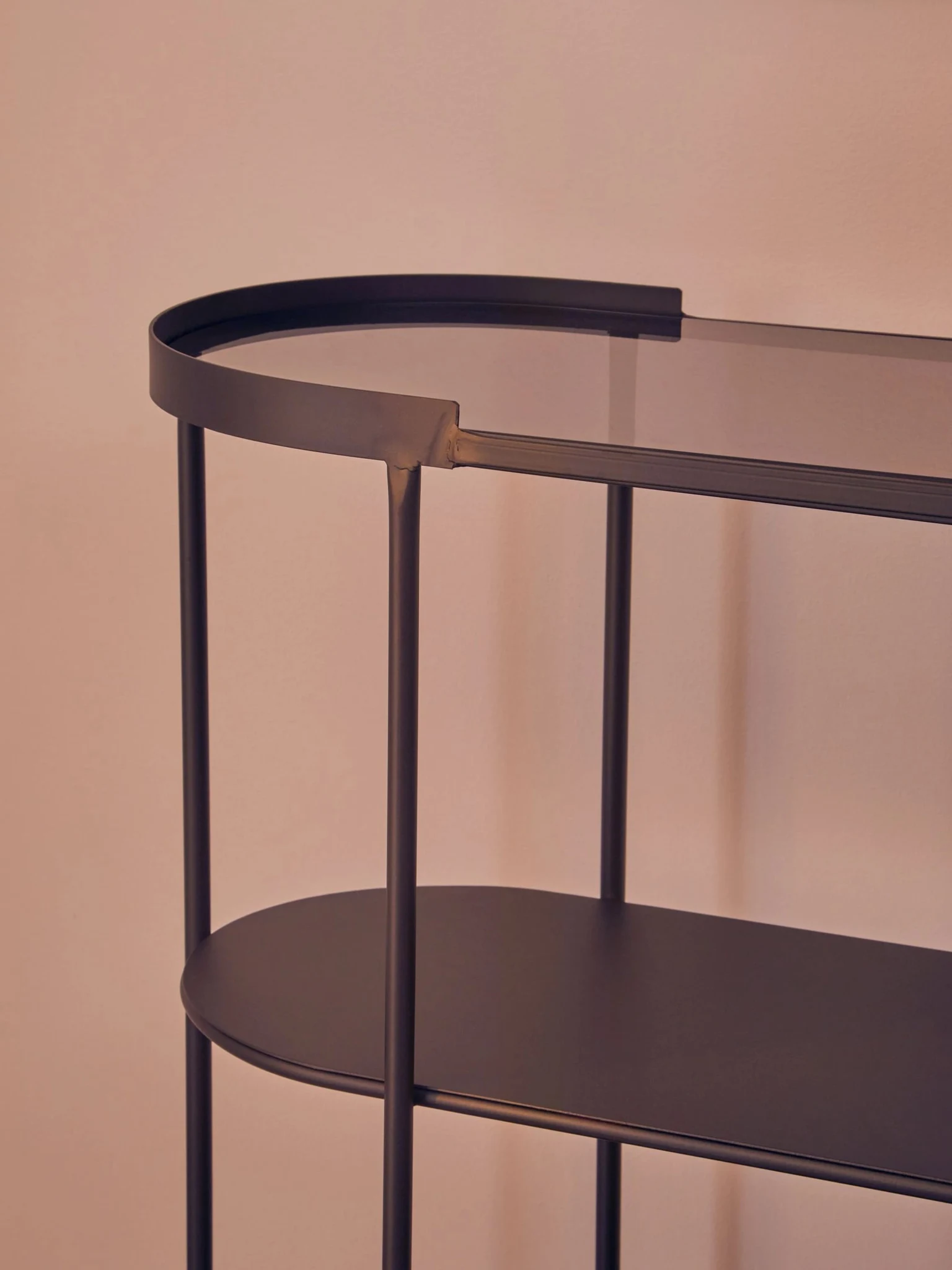 Trento Console Table With Glass Top - Tables, photo 2 of 8