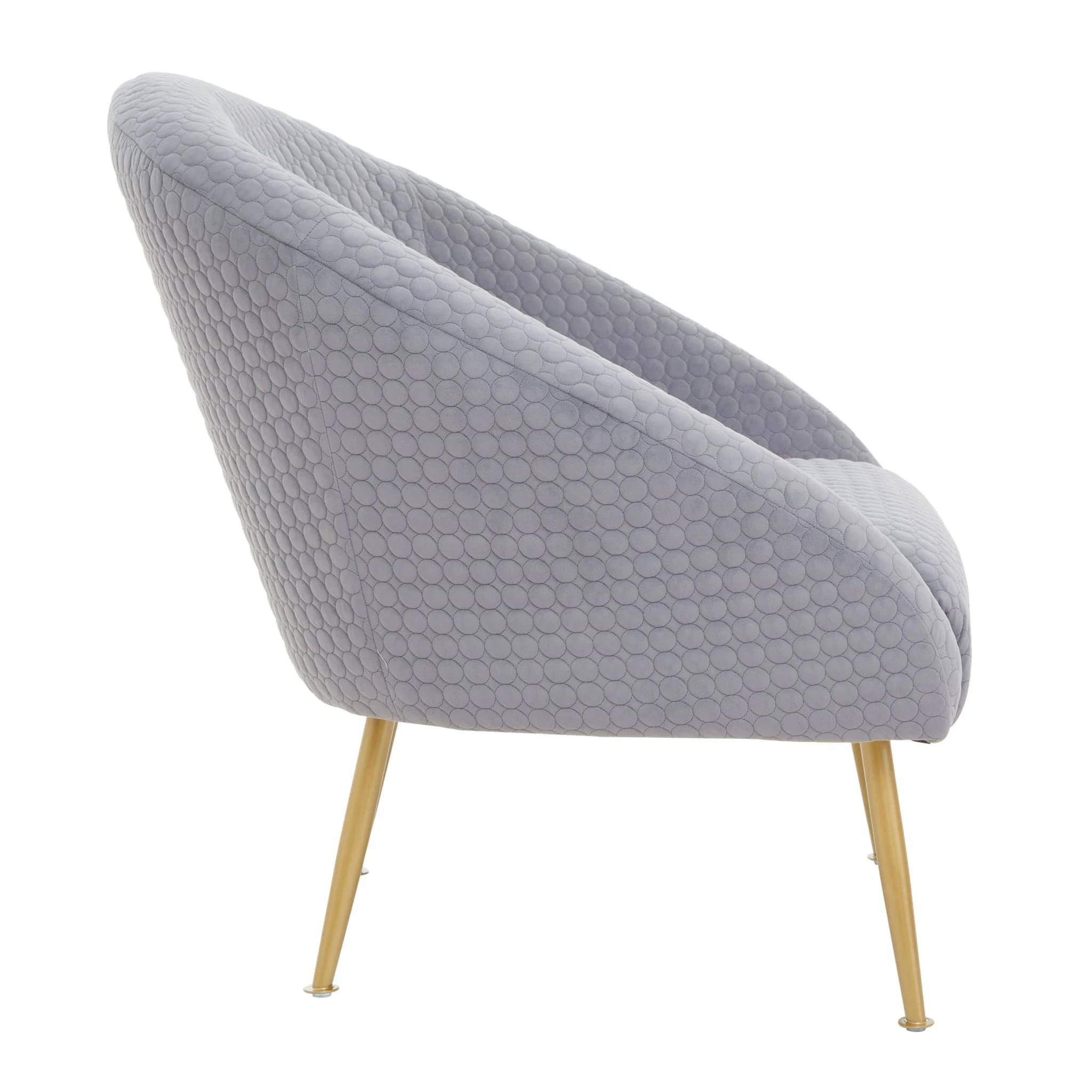 Tania Grey Occasional Chair - Seating, photo 7 of 8