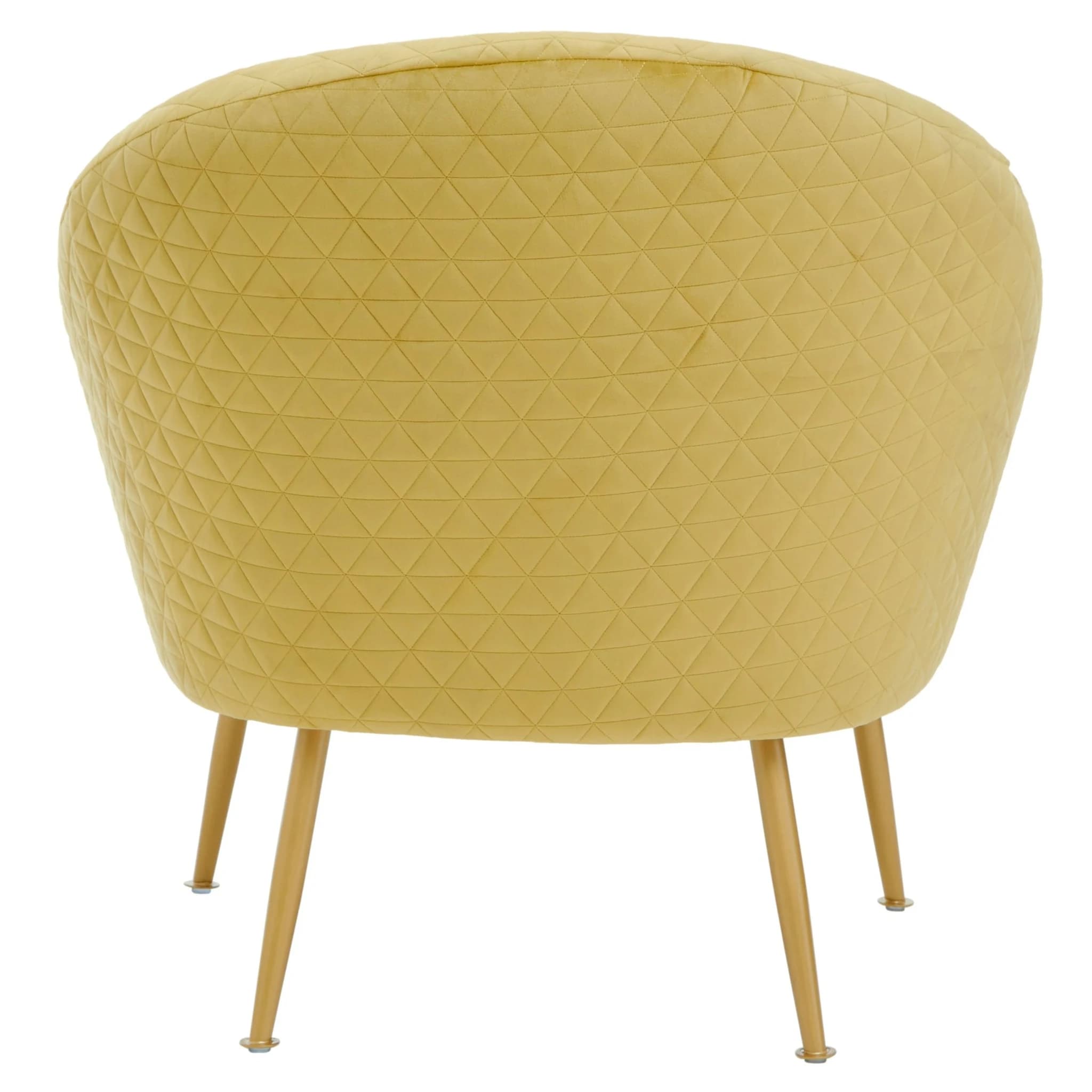 Tania Gold Velvet Occasional Chair - Seating, photo 6 of 8