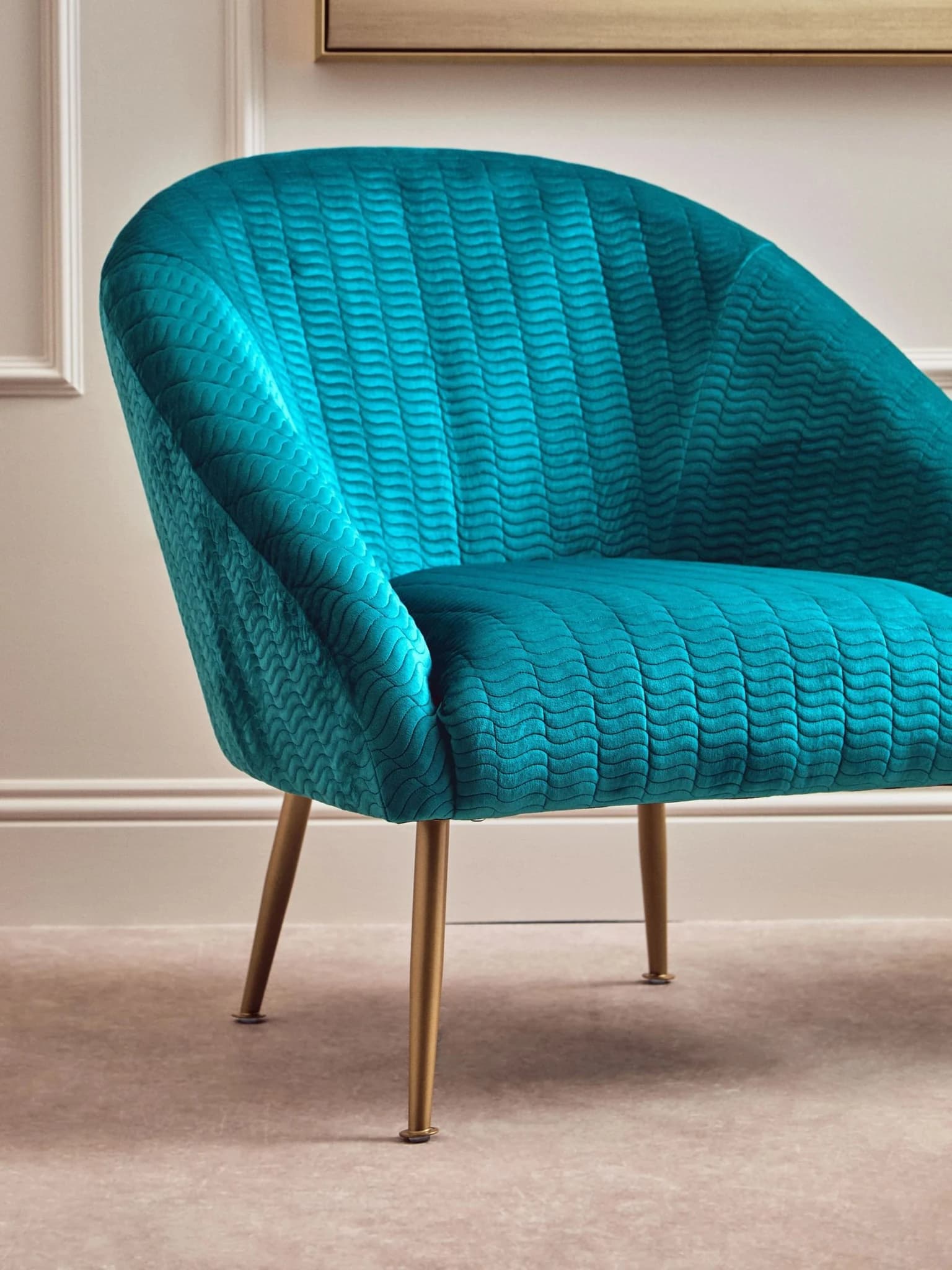 Tania Blue Occasional Chair - Seating, photo 5 of 8