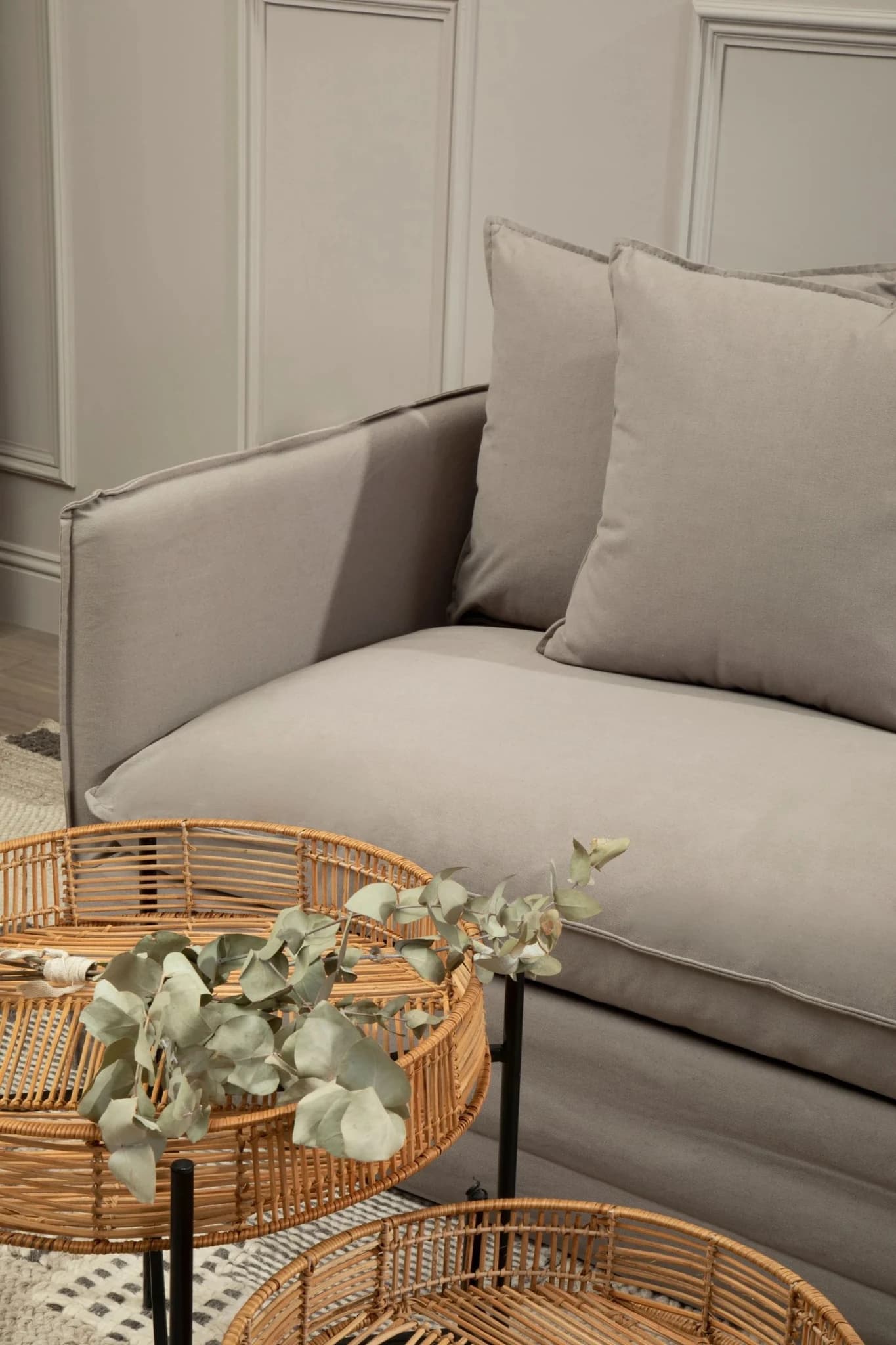 Antibes 3 Seater Grey Sofa - Seating, photo 3 of 8