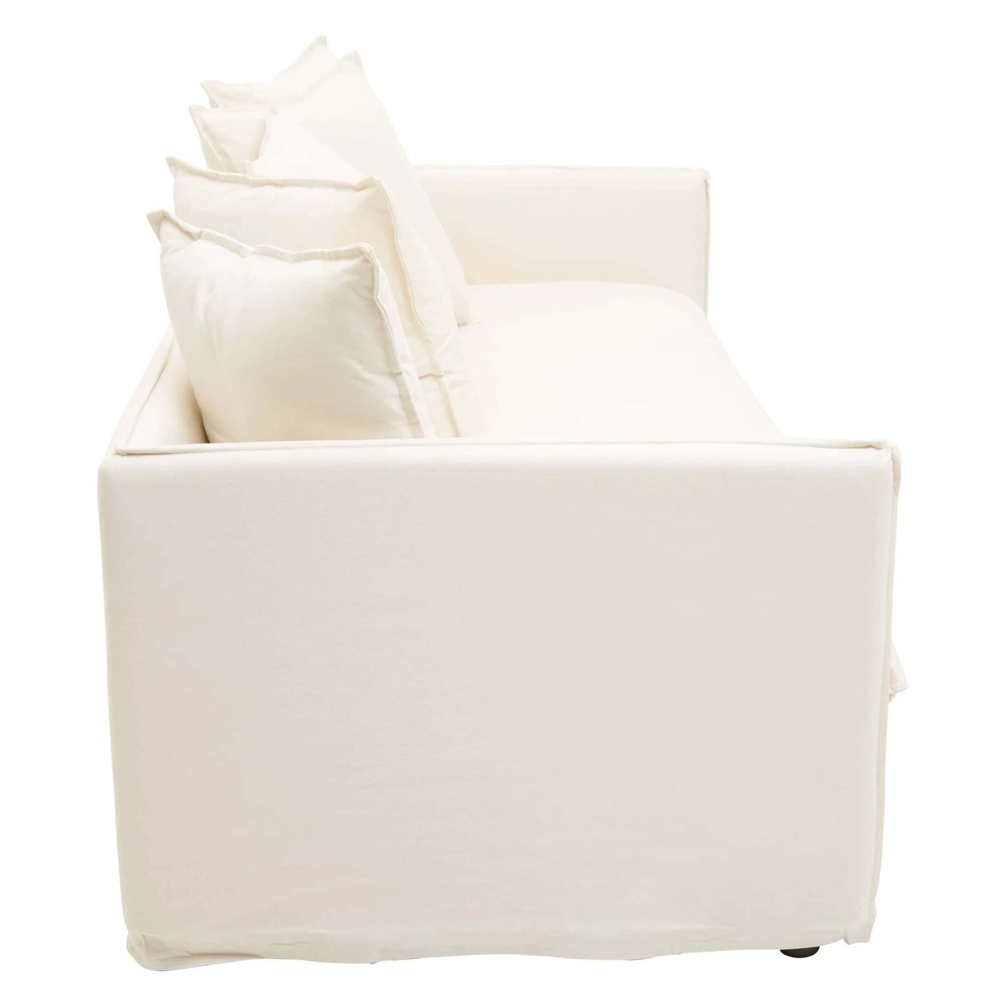 Antibes Three Seat Cream Sofa - Seating, photo 3 of 7