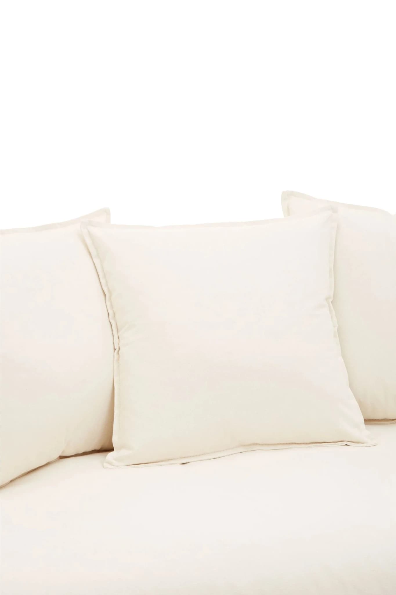 Antibes Three Seat Cream Sofa - Seating, photo 6 of 7