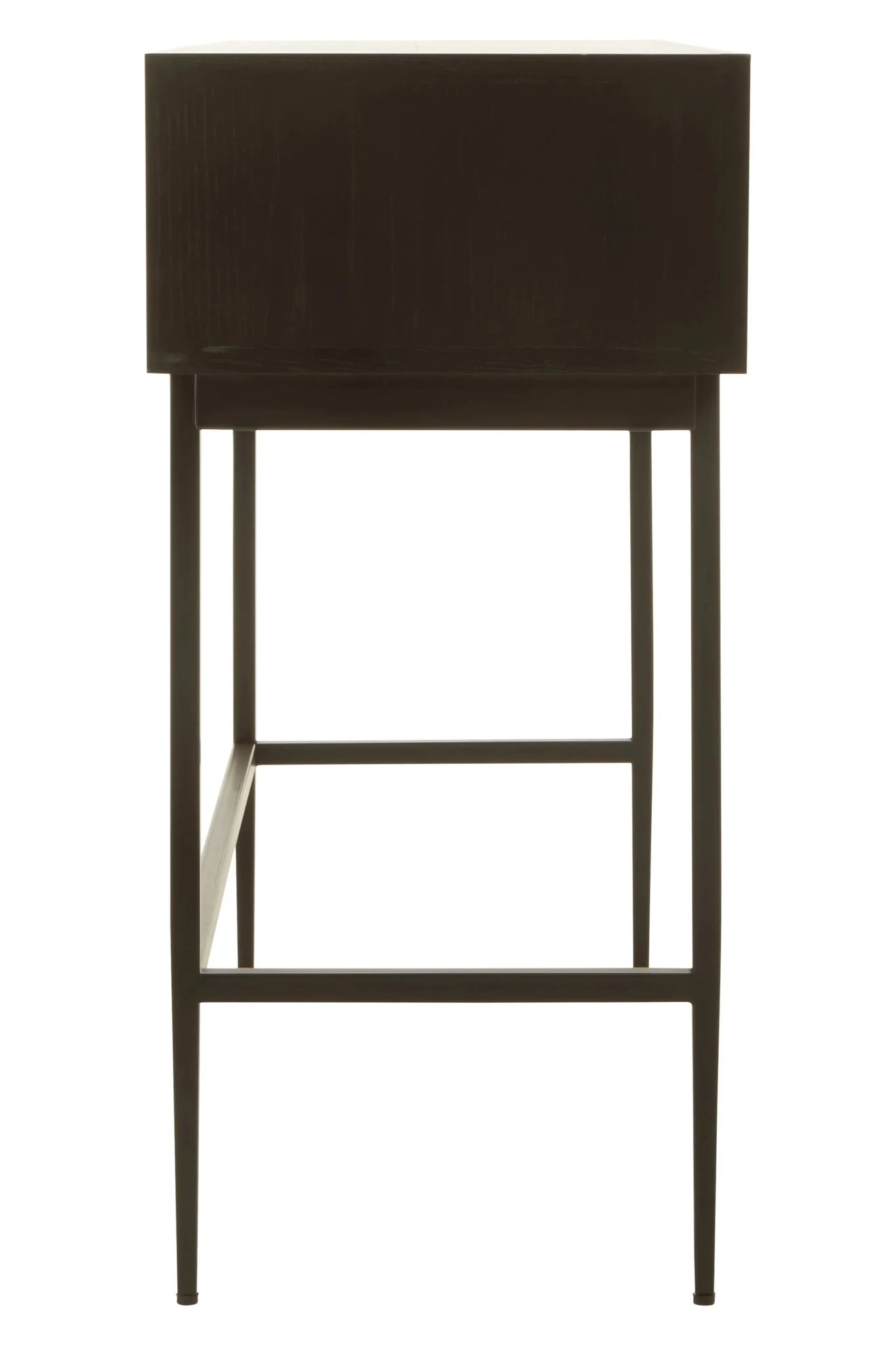 Jakara Black Finish Console Table with 2 Drawers - Tables, photo 7 of 8