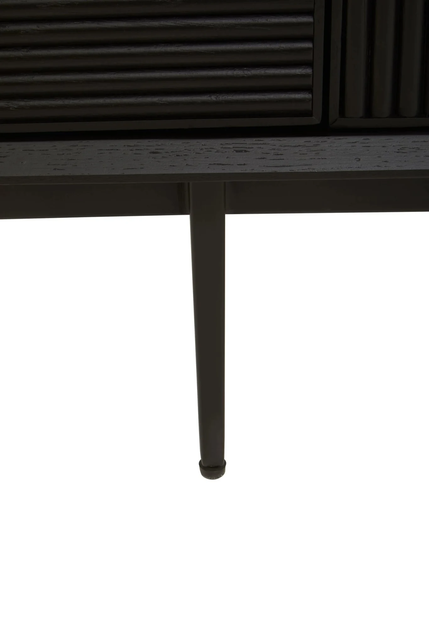 Jakara Black Finish Carved Media Unit - Bookcases & shelving, photo 7 of 8