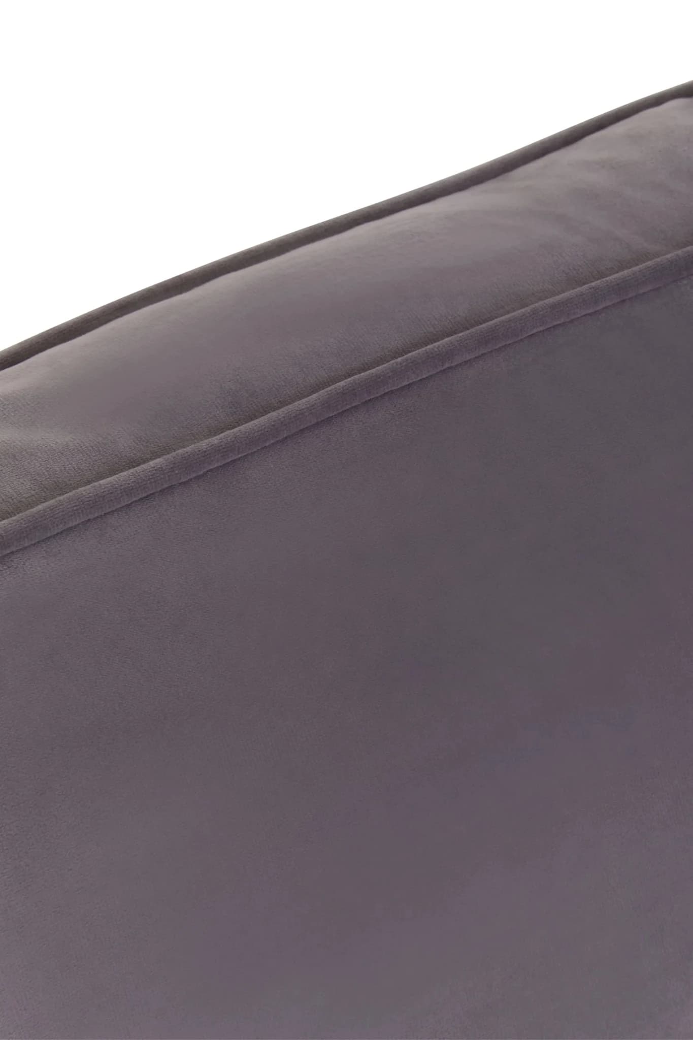 Ralph Three Seat Grey Velvet Sofa - Seating, photo 5 of 8