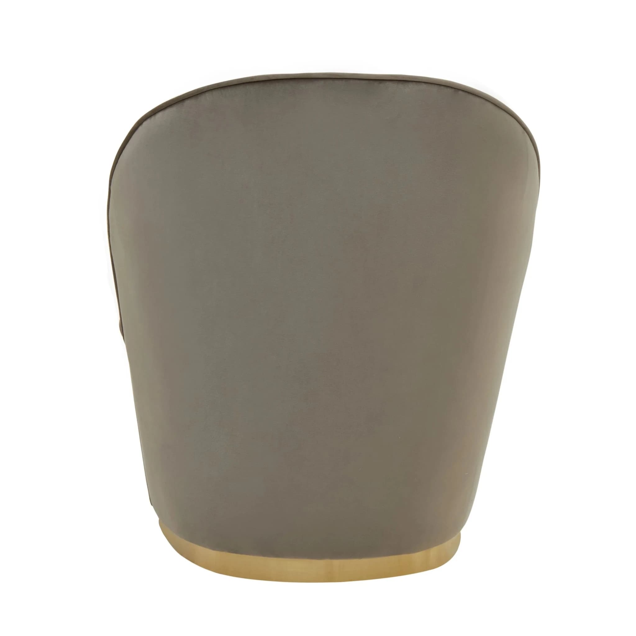 Kids Tamra Mink Velvet Gold Base Chair - Seating, photo 3 of 8