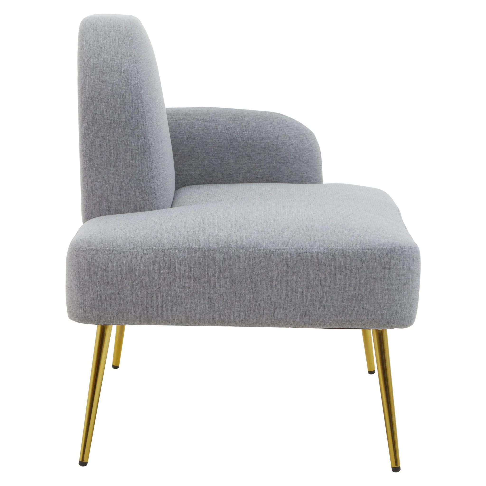 Heather Grey Right Hand Chaise Longue - Seating, photo 3 of 7