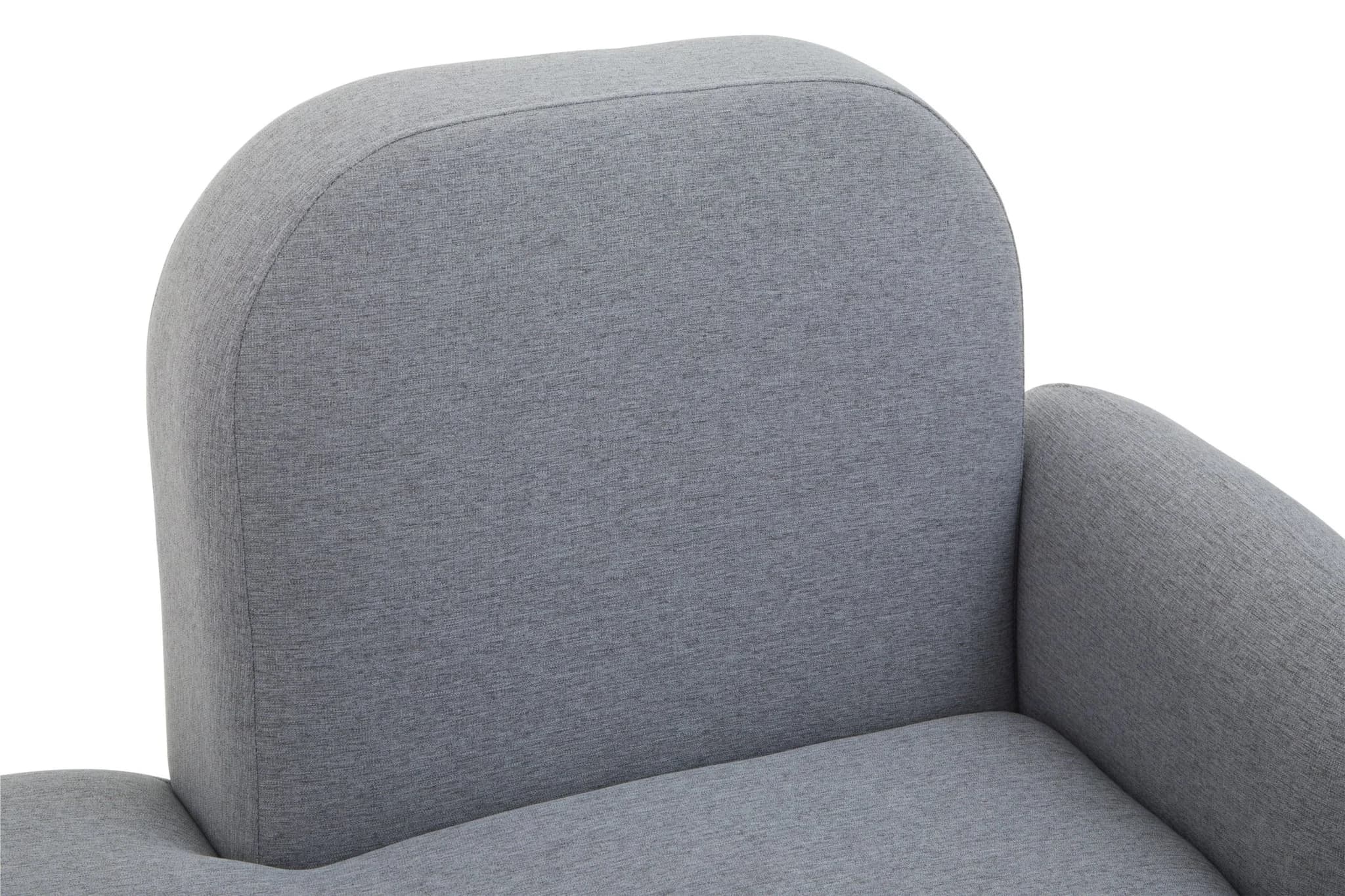 Heather Grey Right Hand Chaise Longue - Seating, photo 5 of 7