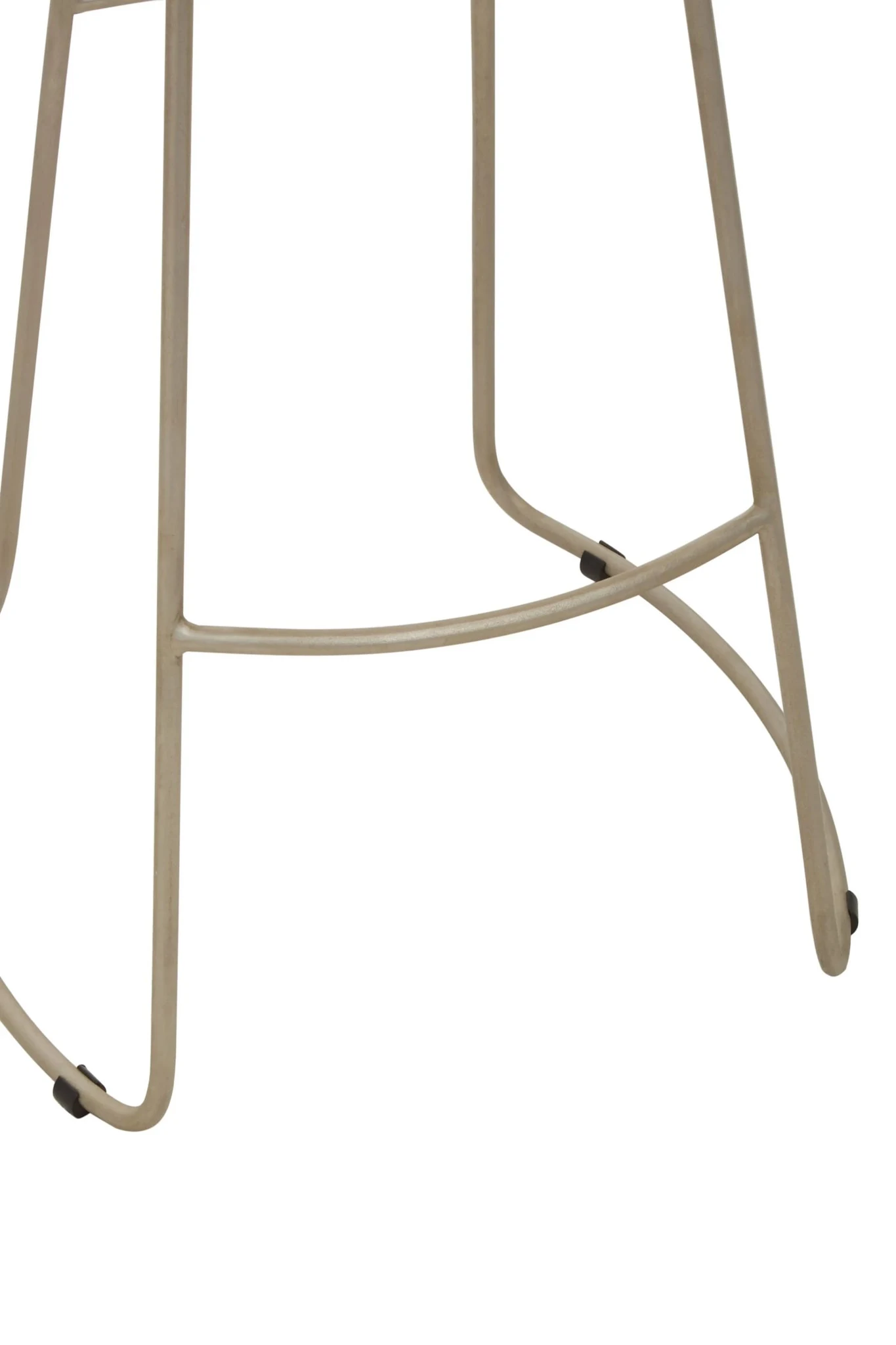 Nandri Acacia Wood and Antique Silver Bar Stool - Seating, photo 5 of 6