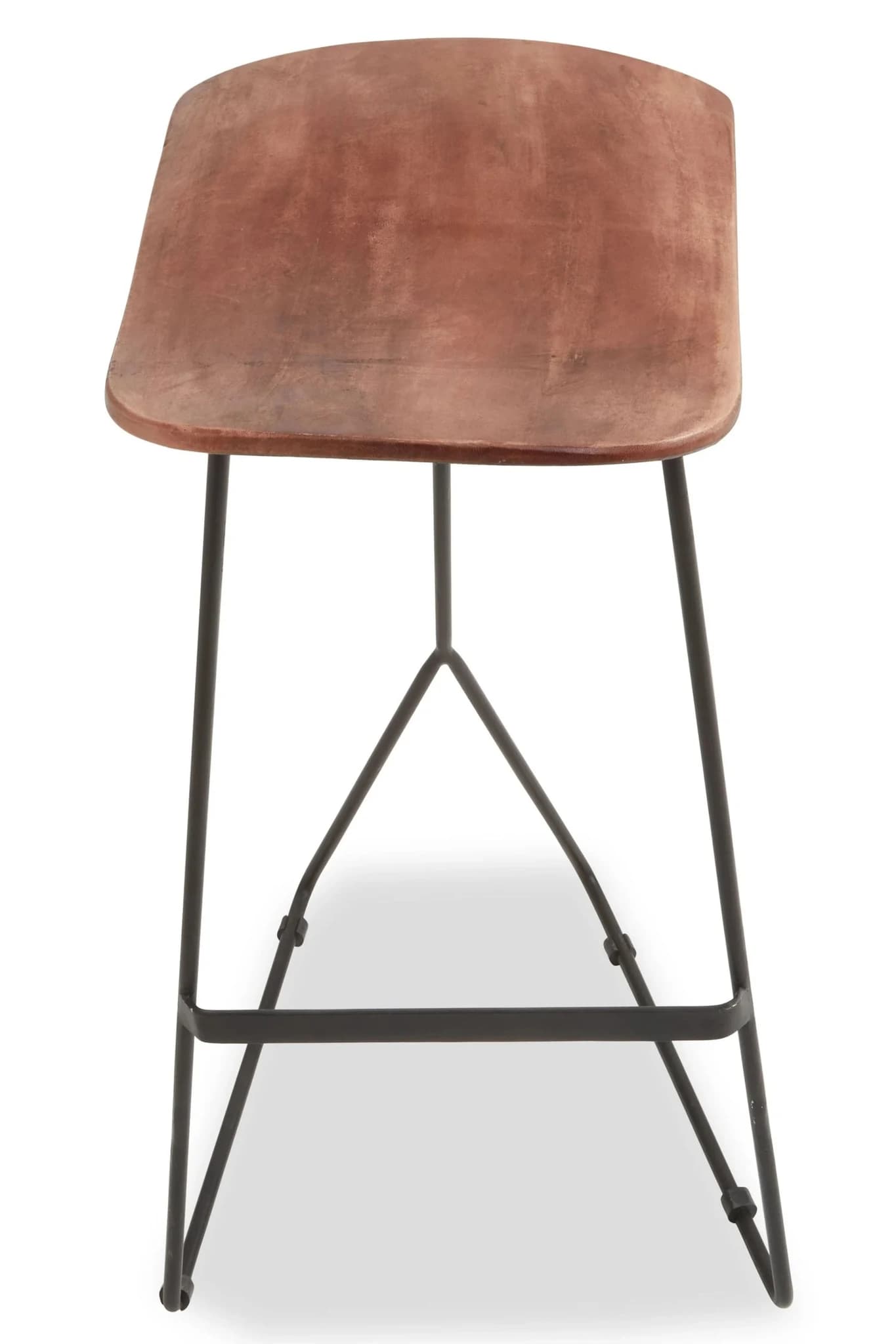 Nandri Acacia Wood with Black Frame Bar Stool - Seating, photo 5 of 8