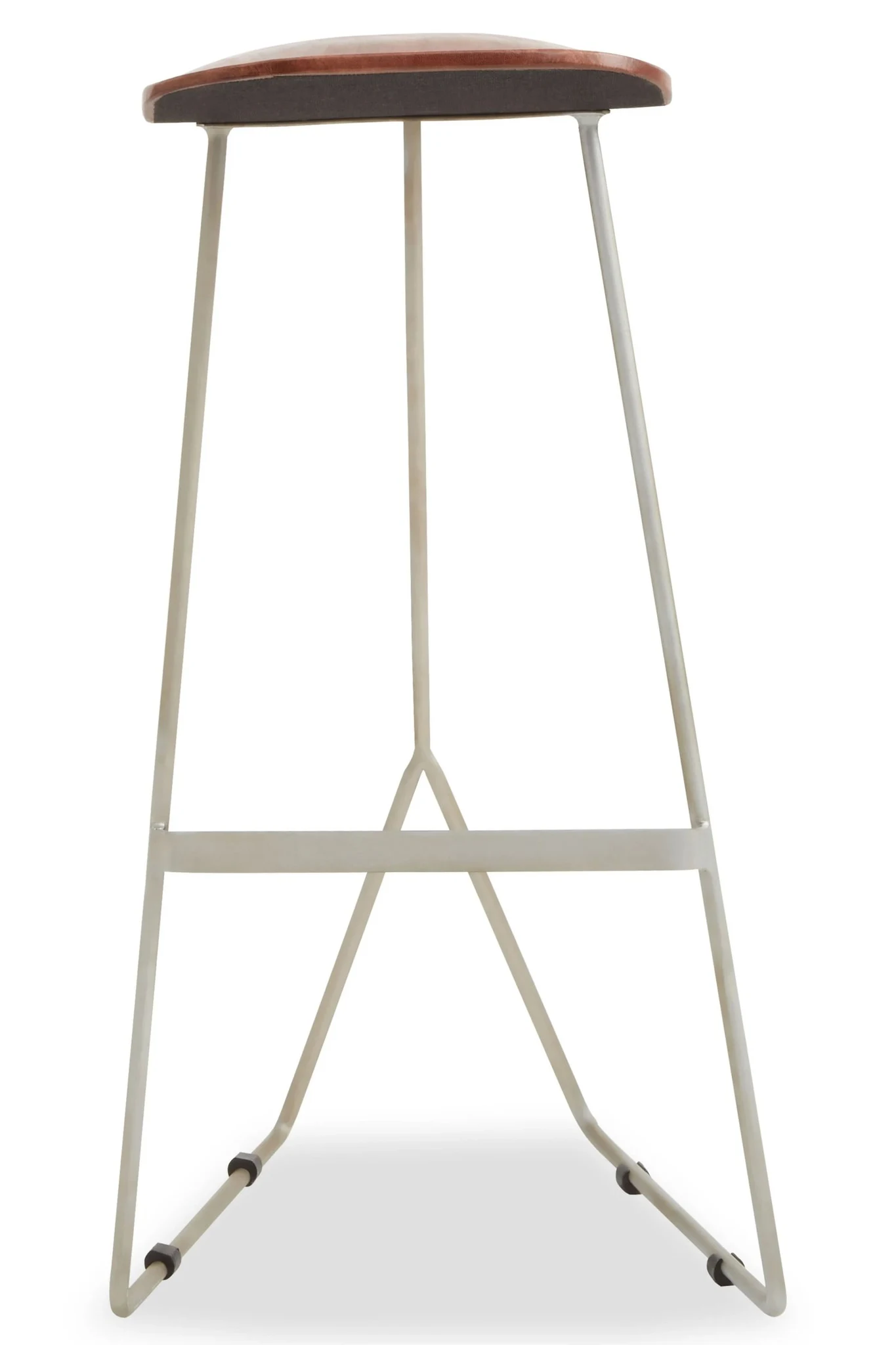 Nandri Acacia Wood with Antique Silver Frame Bar Stool - Seating, photo 4 of 8