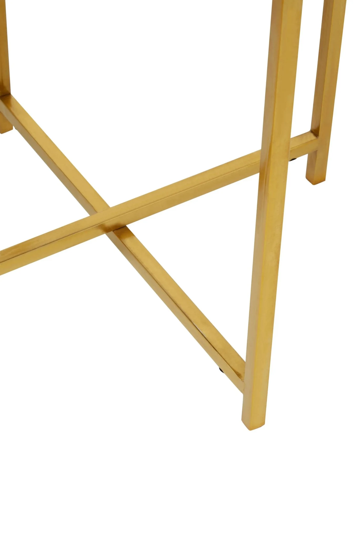 Enzo Set Of Two Black Wire And Gold Frame Side Tables - Tables, photo 7 of 8