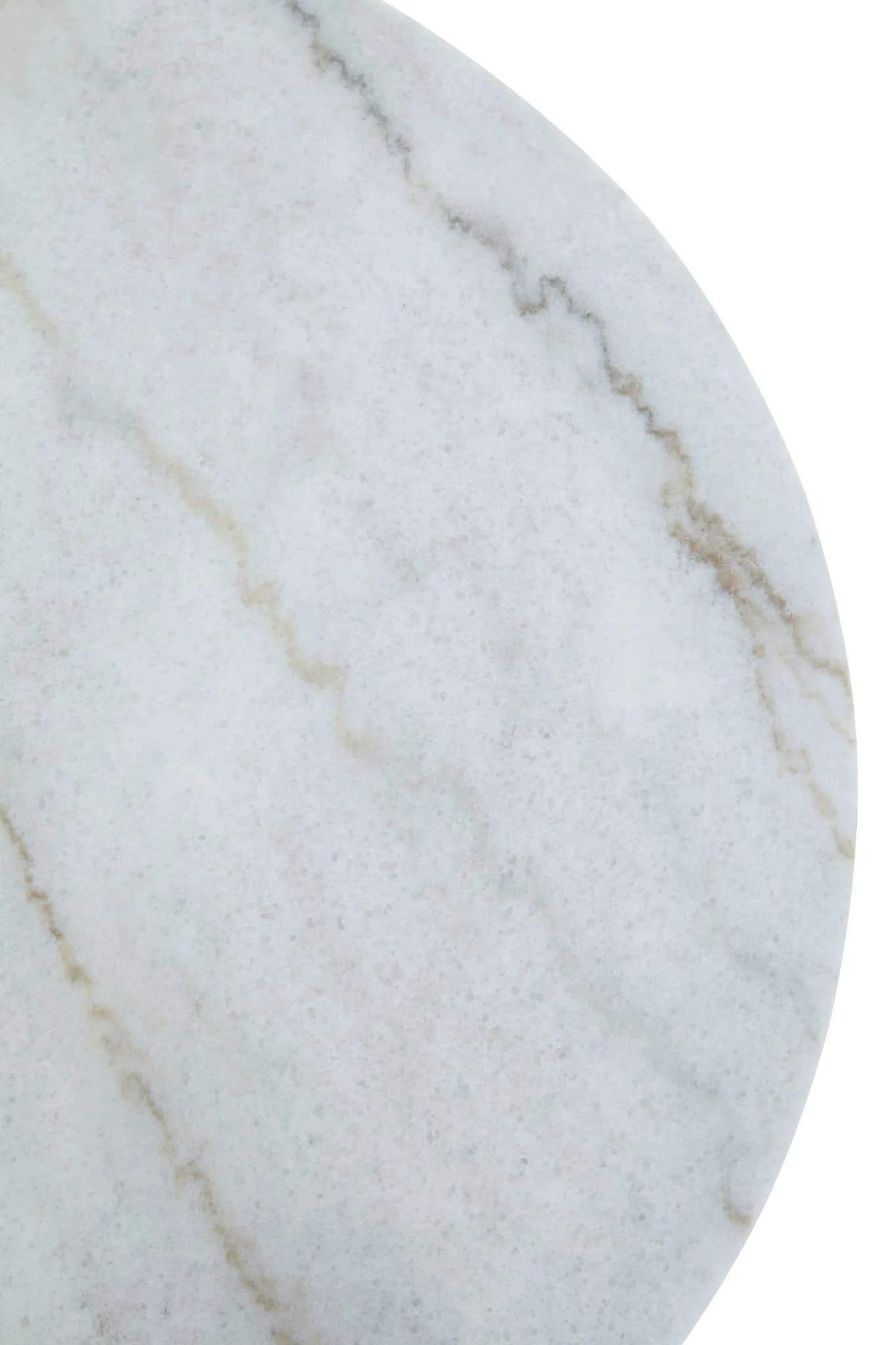 Jodie Set Of Two White Marble And Gold Frame Coffee Tables - Tables, photo 4 of 6