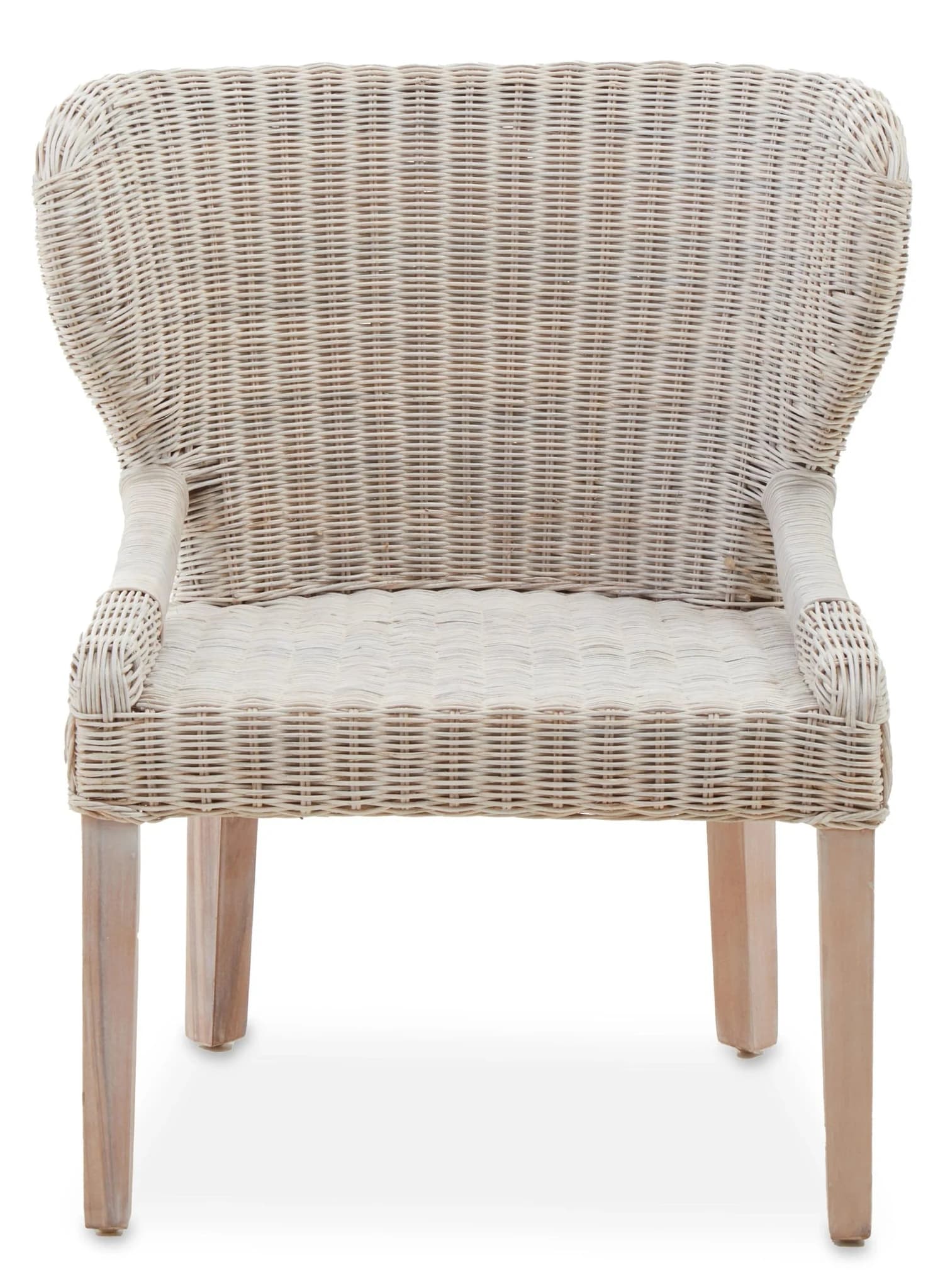 Manado White Wash Rattan Chair - Seating, photo 2 of 2