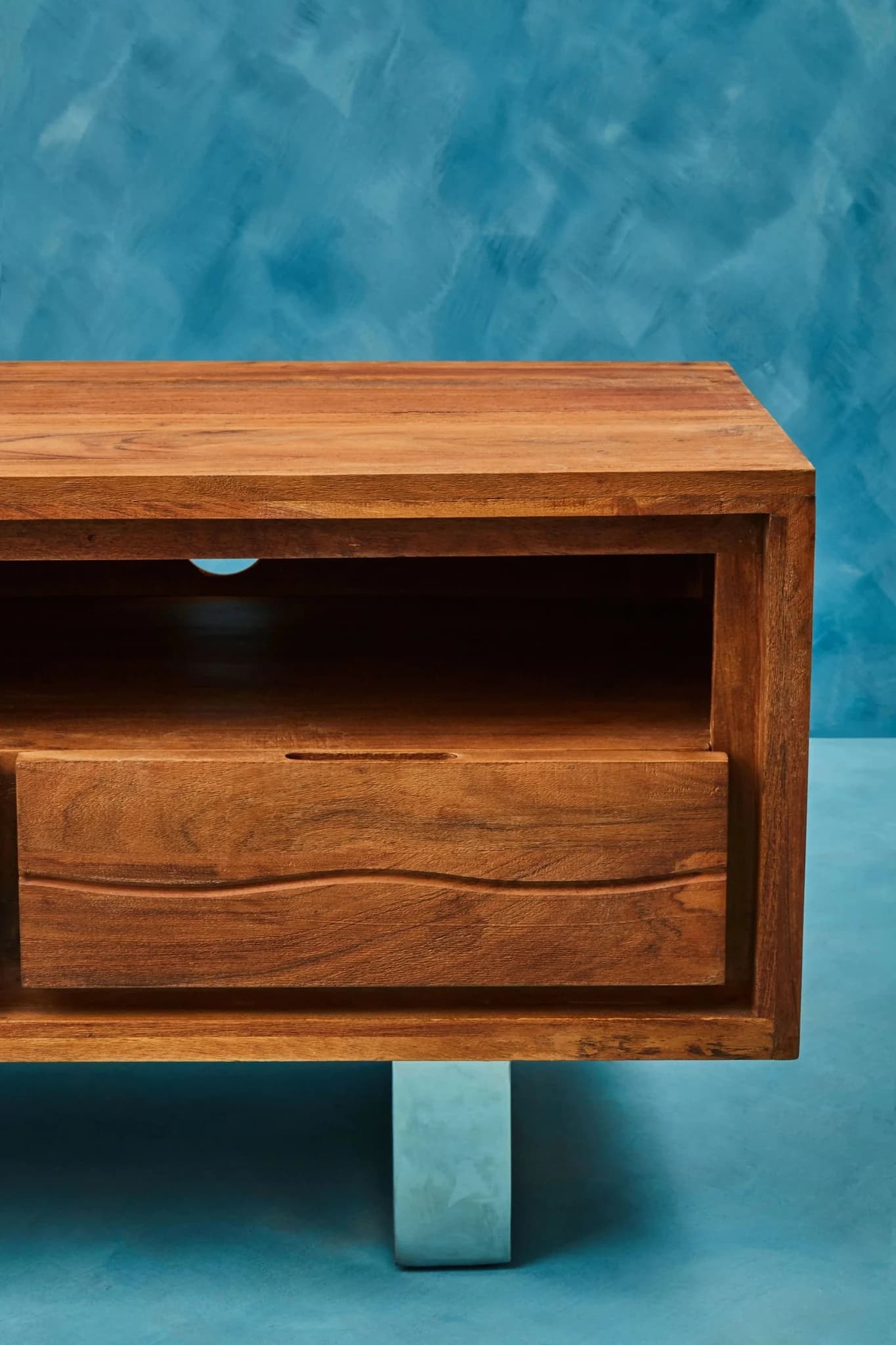 Simla Acacia Wood Media Unit - Bookcases & shelving, photo 5 of 8